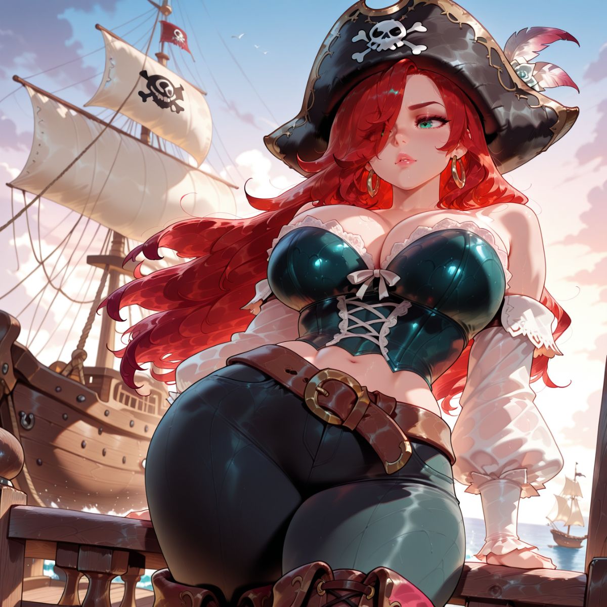 Miss Fortune Captain septerna ai generated page 2 full