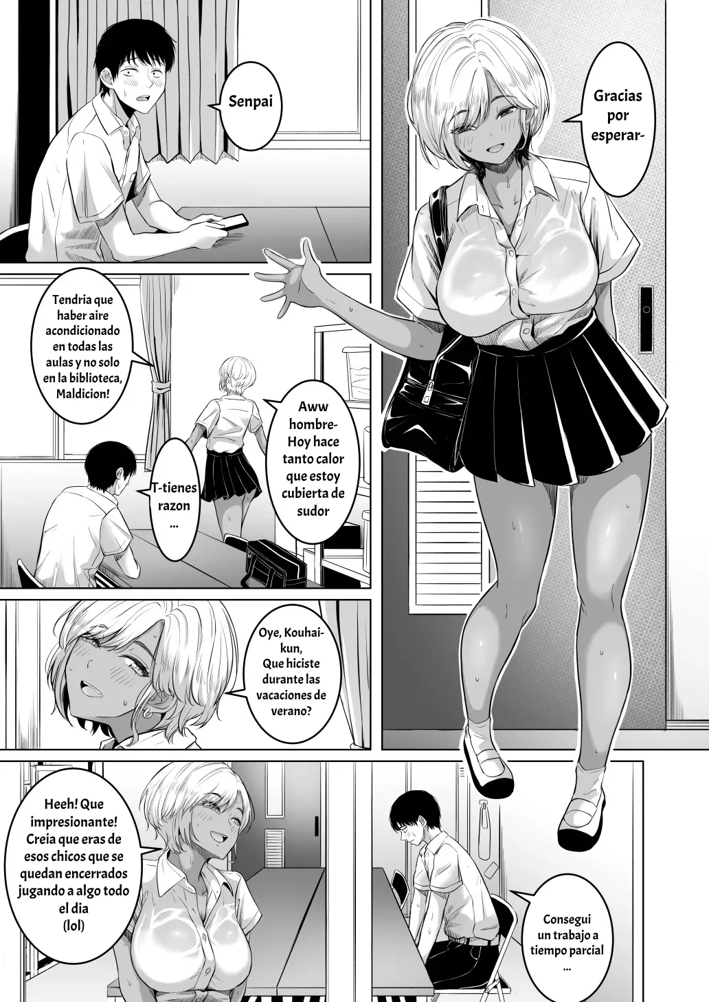 Senpai no Muwaa o Boku wa Mitai｜Quiero Sentir el Profundo Calor de Senpai page 2 full