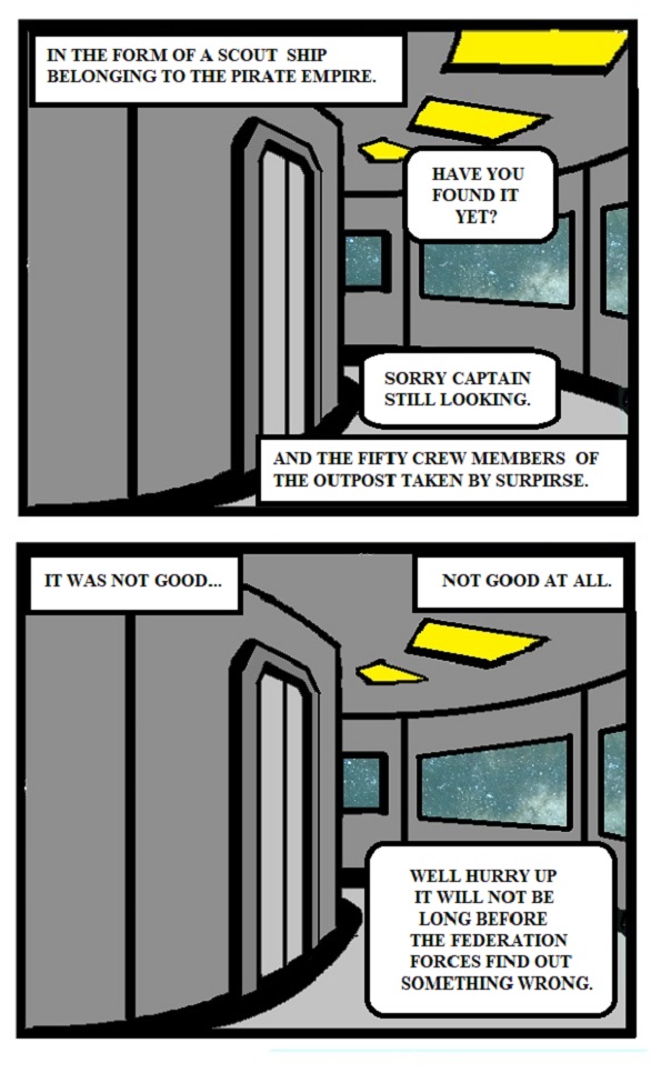 RENEGADES Assault on Station 07 Book Five. page 4 full