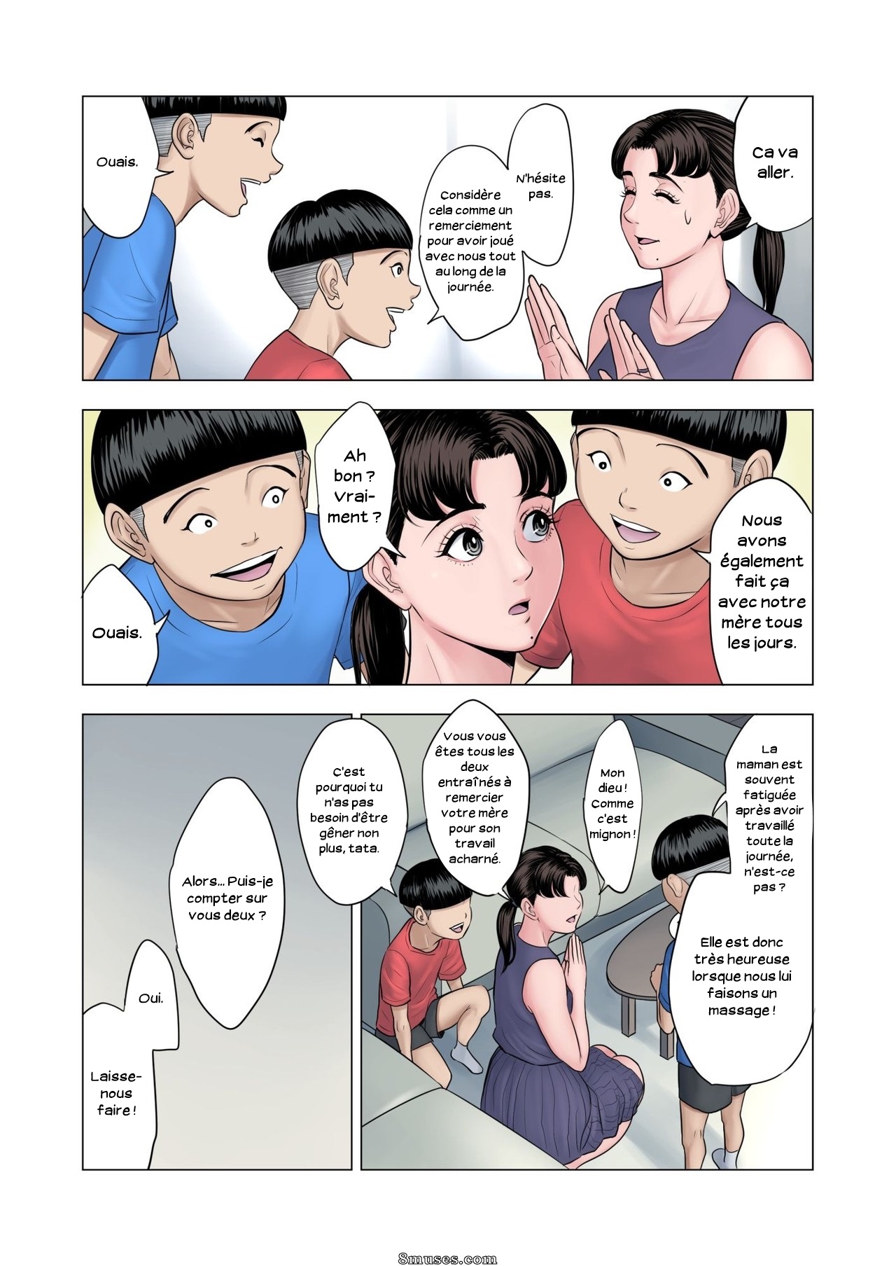 La dévotion des neveux jumeaux envers leur tante page 6 full
