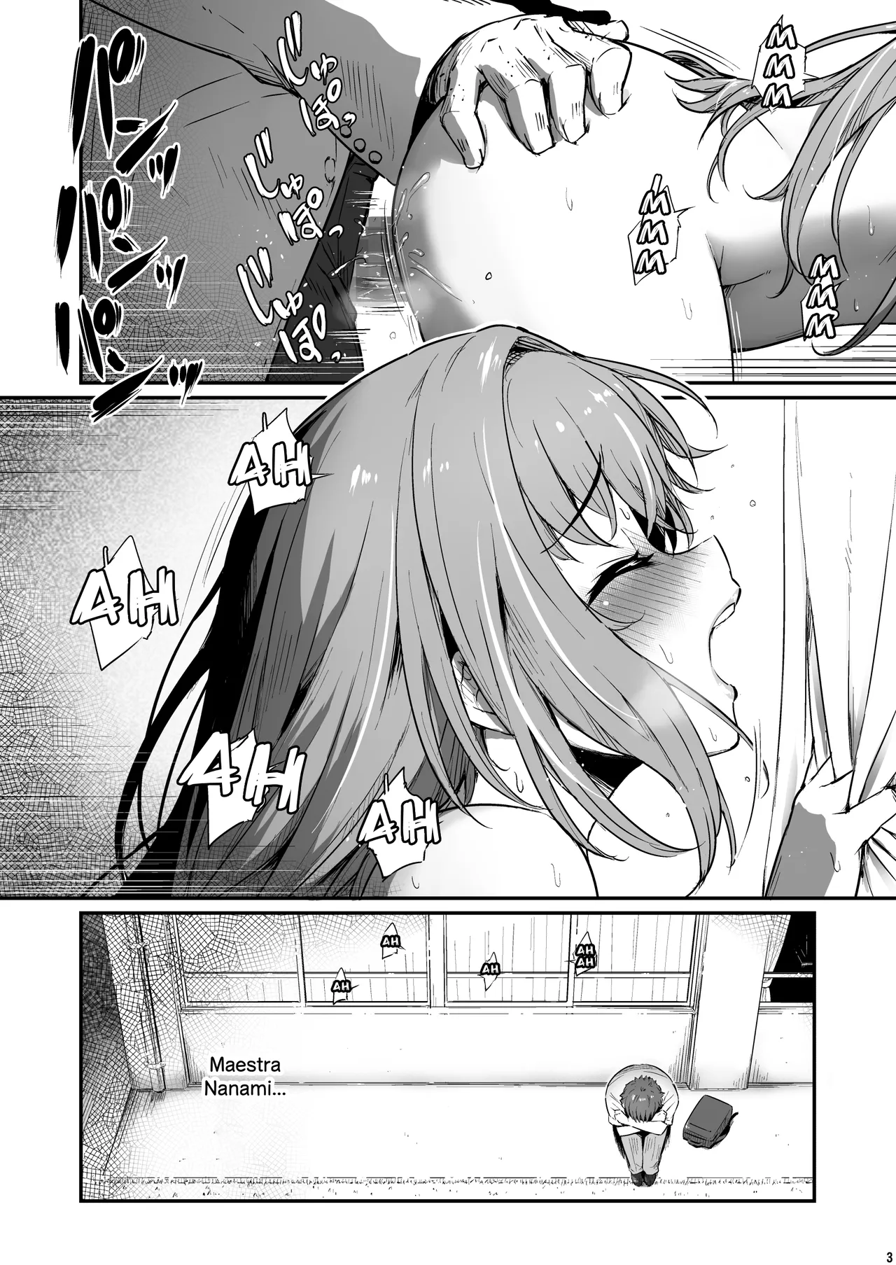 Kagaku Junbishitsu no Tsumi 3 -Ochite Iku Futari- | El pecado del laboratorio de química 3 -La caída de los dos- page 4 full