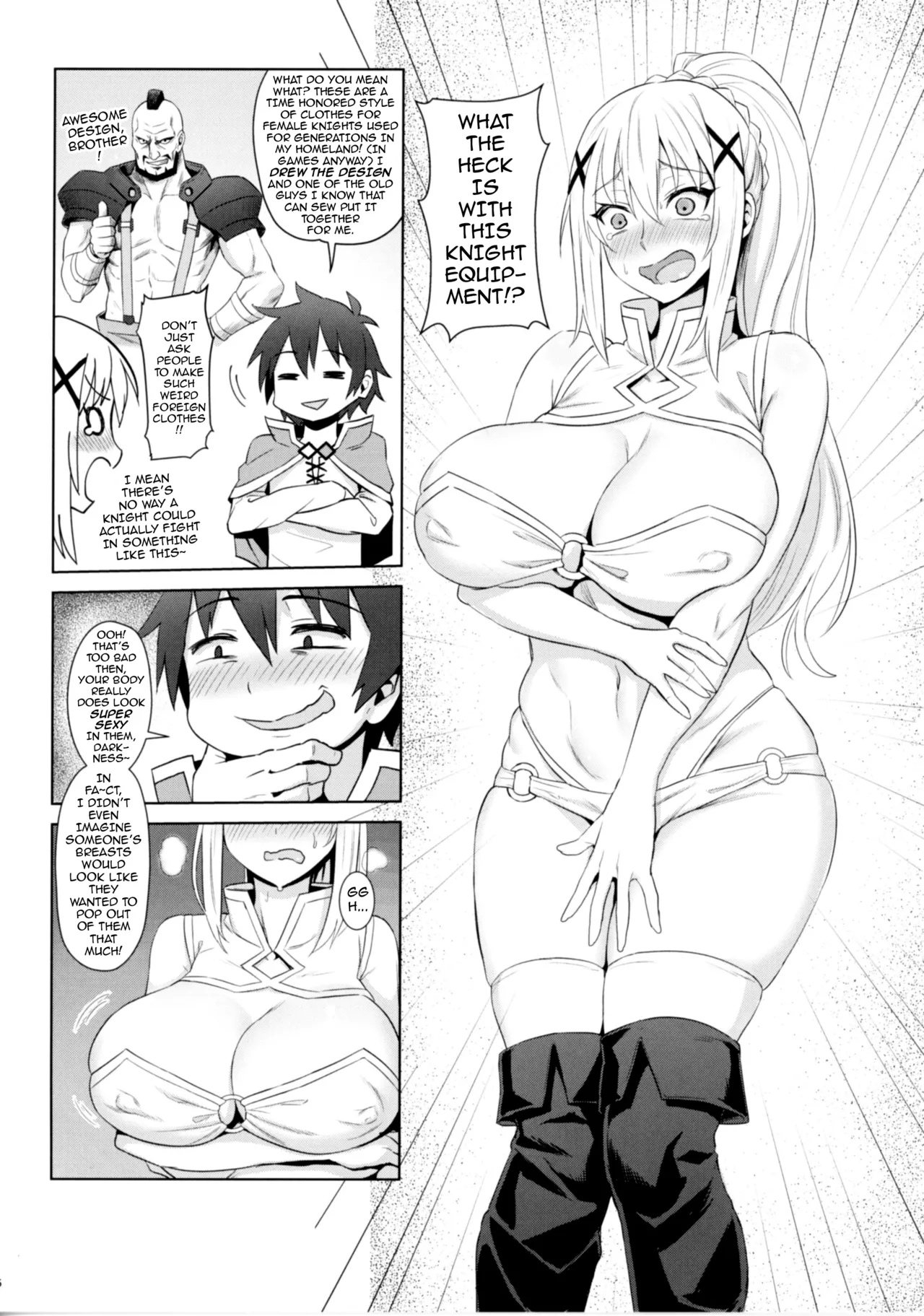 Kono Daraku Shita Onna Kishi ni Syukufuku o!   God’s Blessings on This Corrupted Female Knight! page 7 full