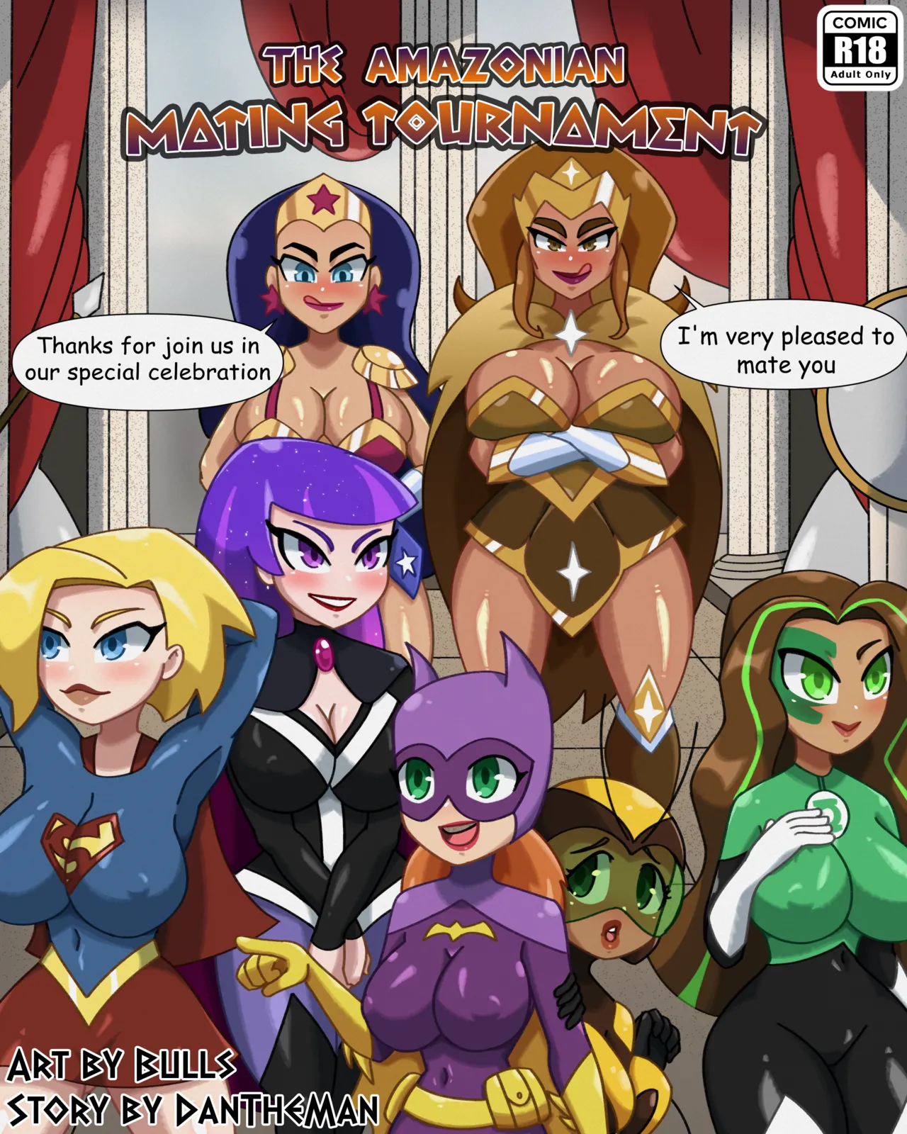 The Amazonian Mating Tournament  - Dantheman page 1 full