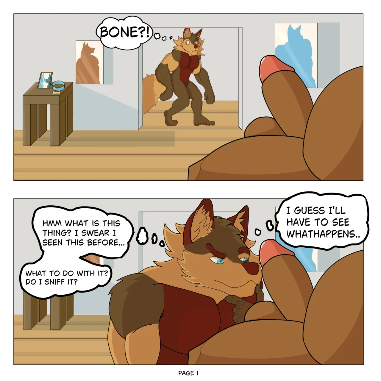 The mysterious Bone page 1 full