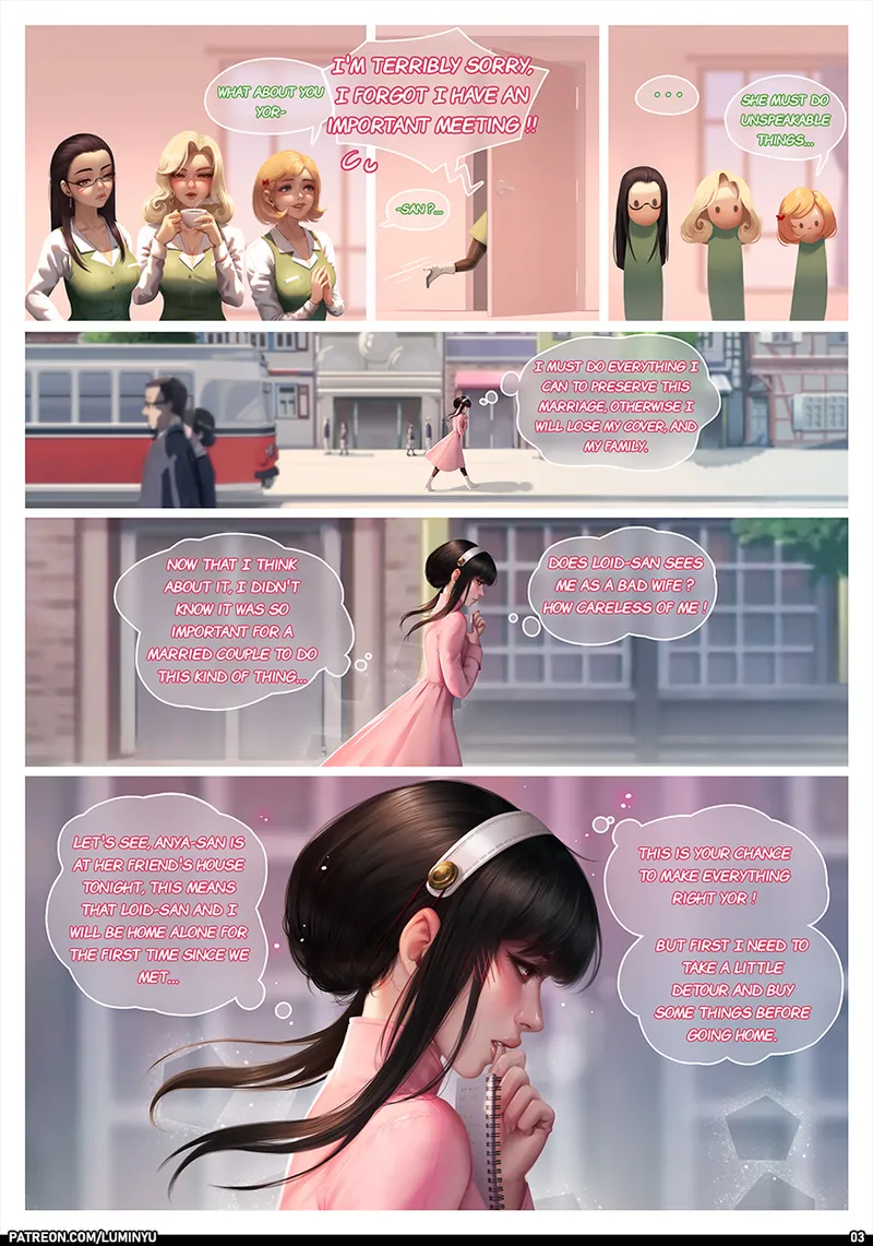 Spy x Family comic page 3 full