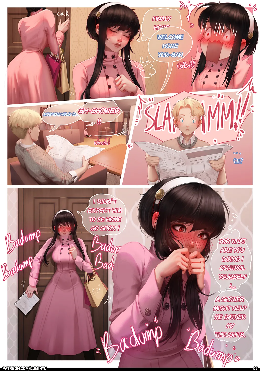 Spy x Family comic page 5 full