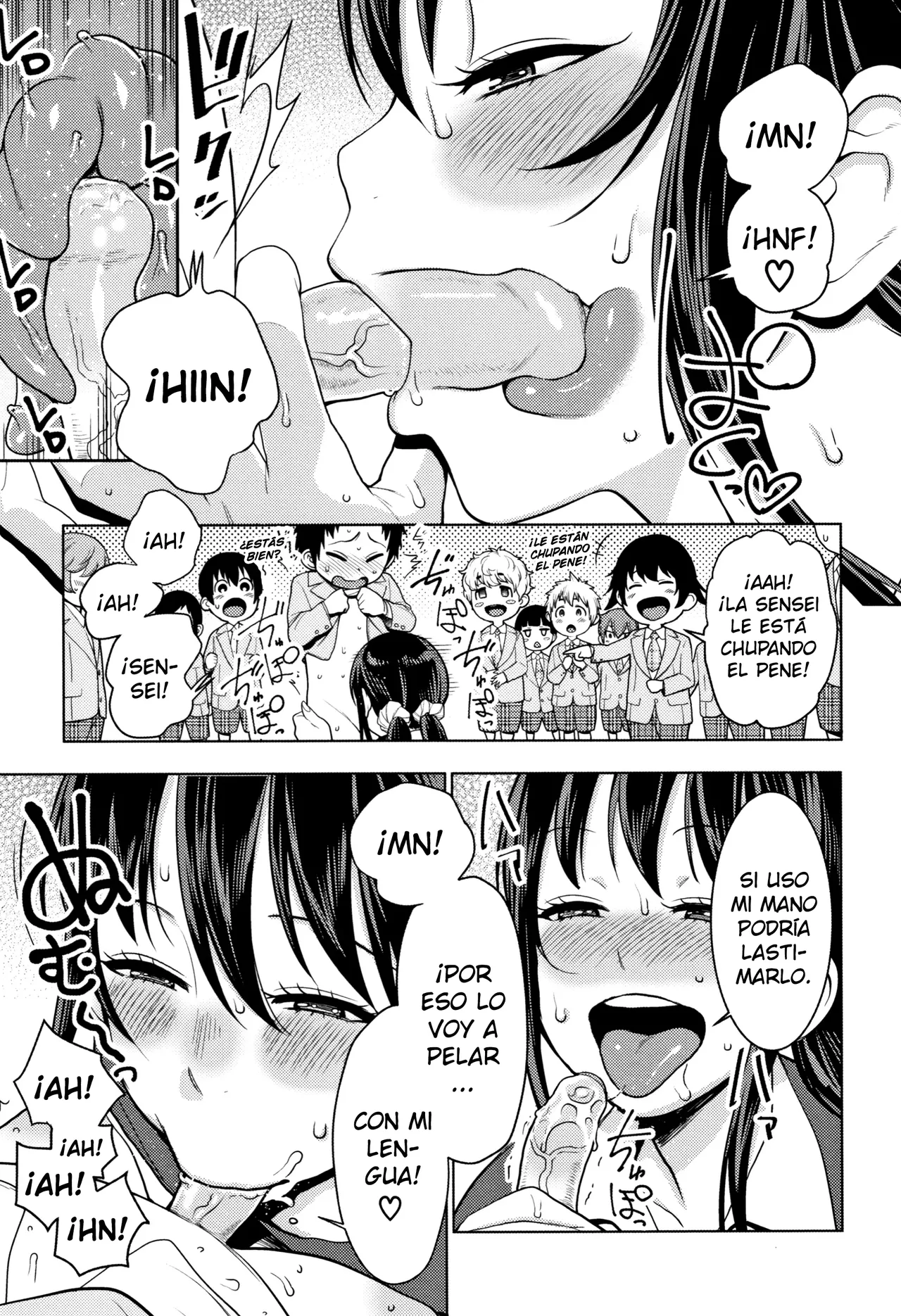 Yarisugi Seikyouiku! ~Hentai Onna Kyoushi Kikiippatsu~ | ¡Educación Sexual que fue demasiado lejos! page 9 full