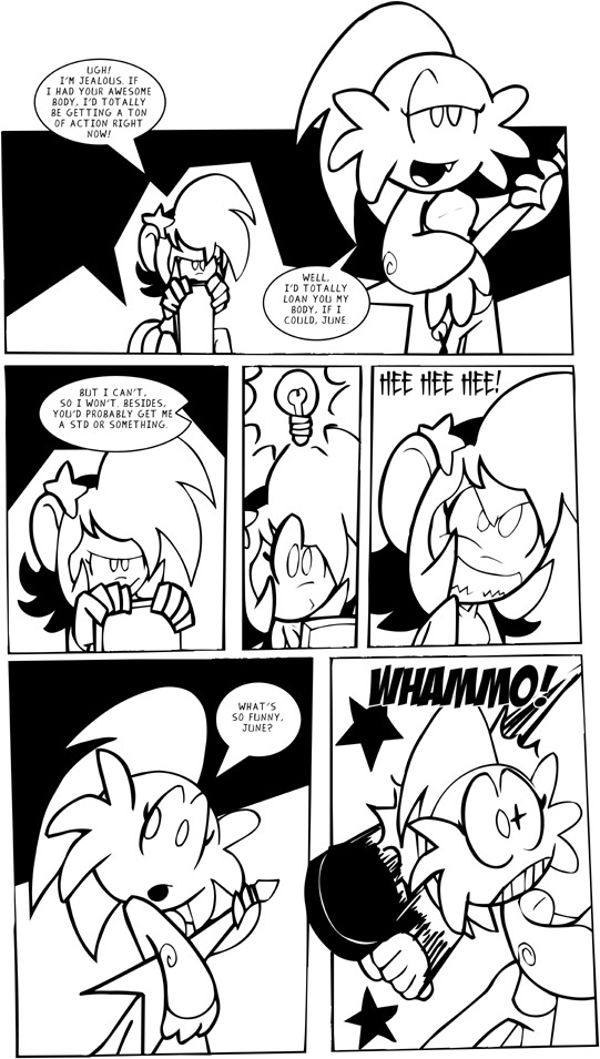 Femmegasm Side Comic page 3 full