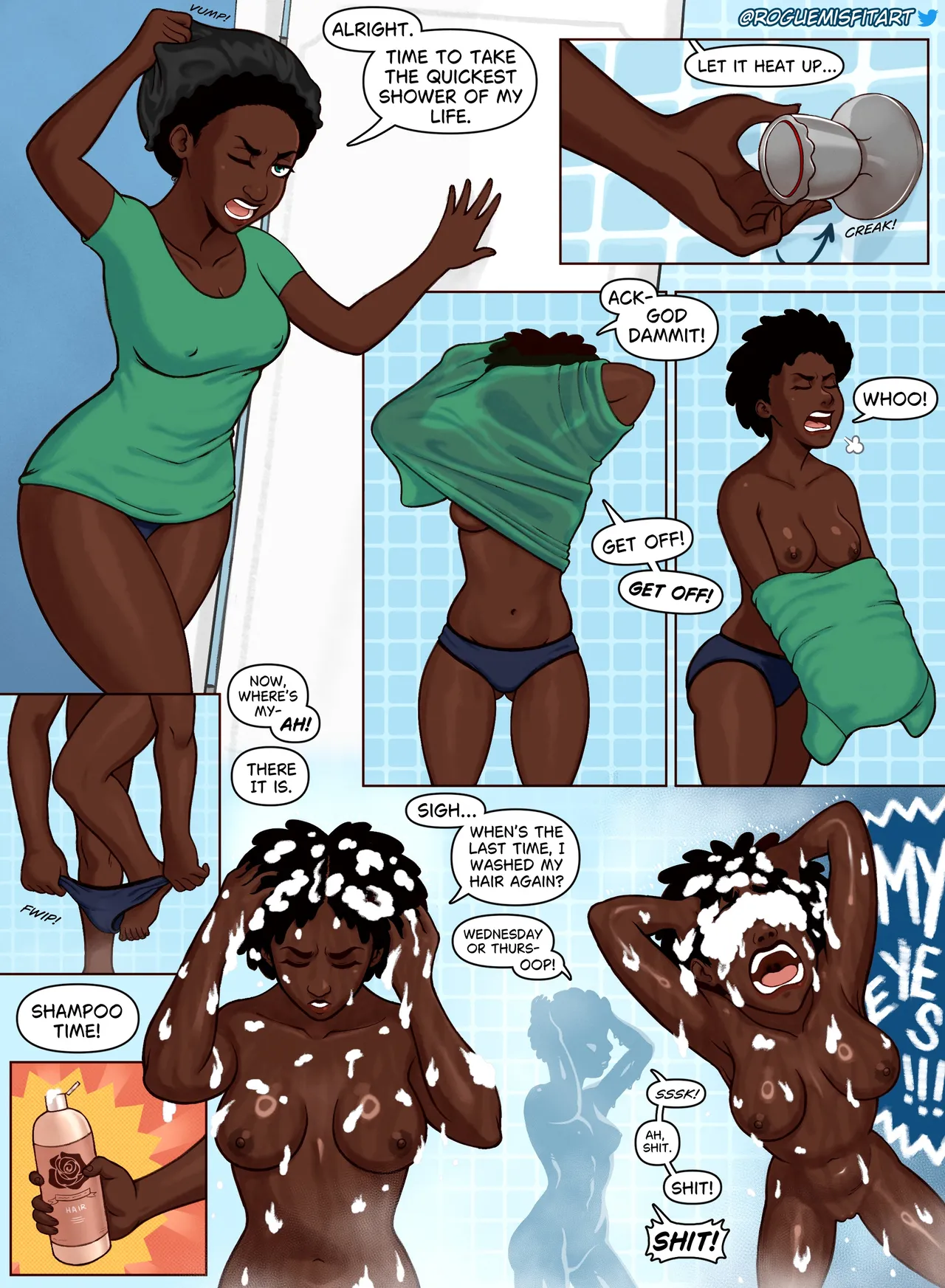 Jenny Hunter comic page 7 full