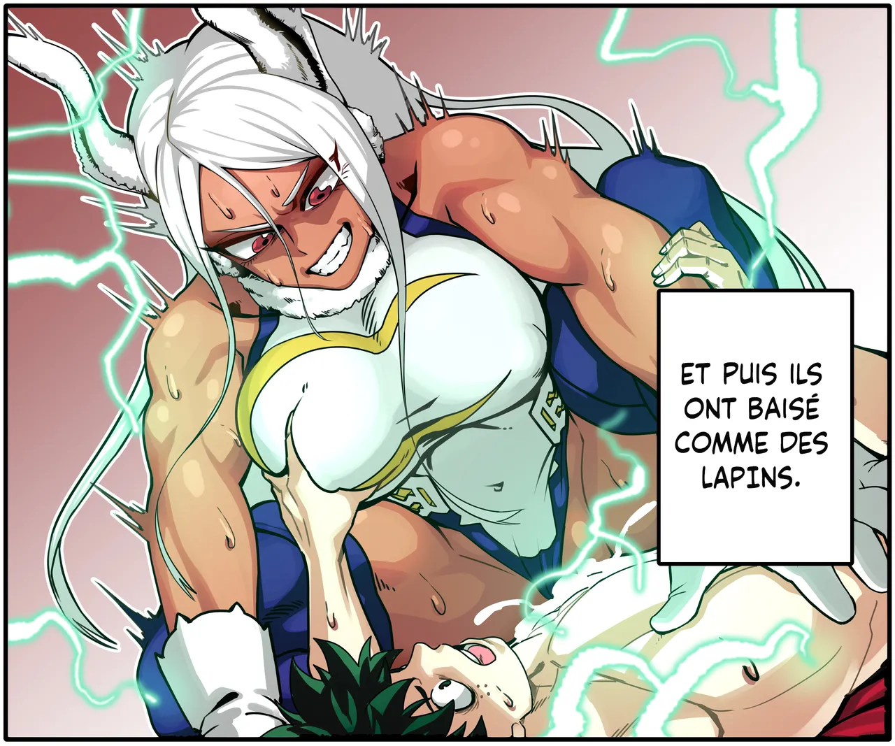 Deku Rencontre Mirko dans un Train et la Baise page 4 full