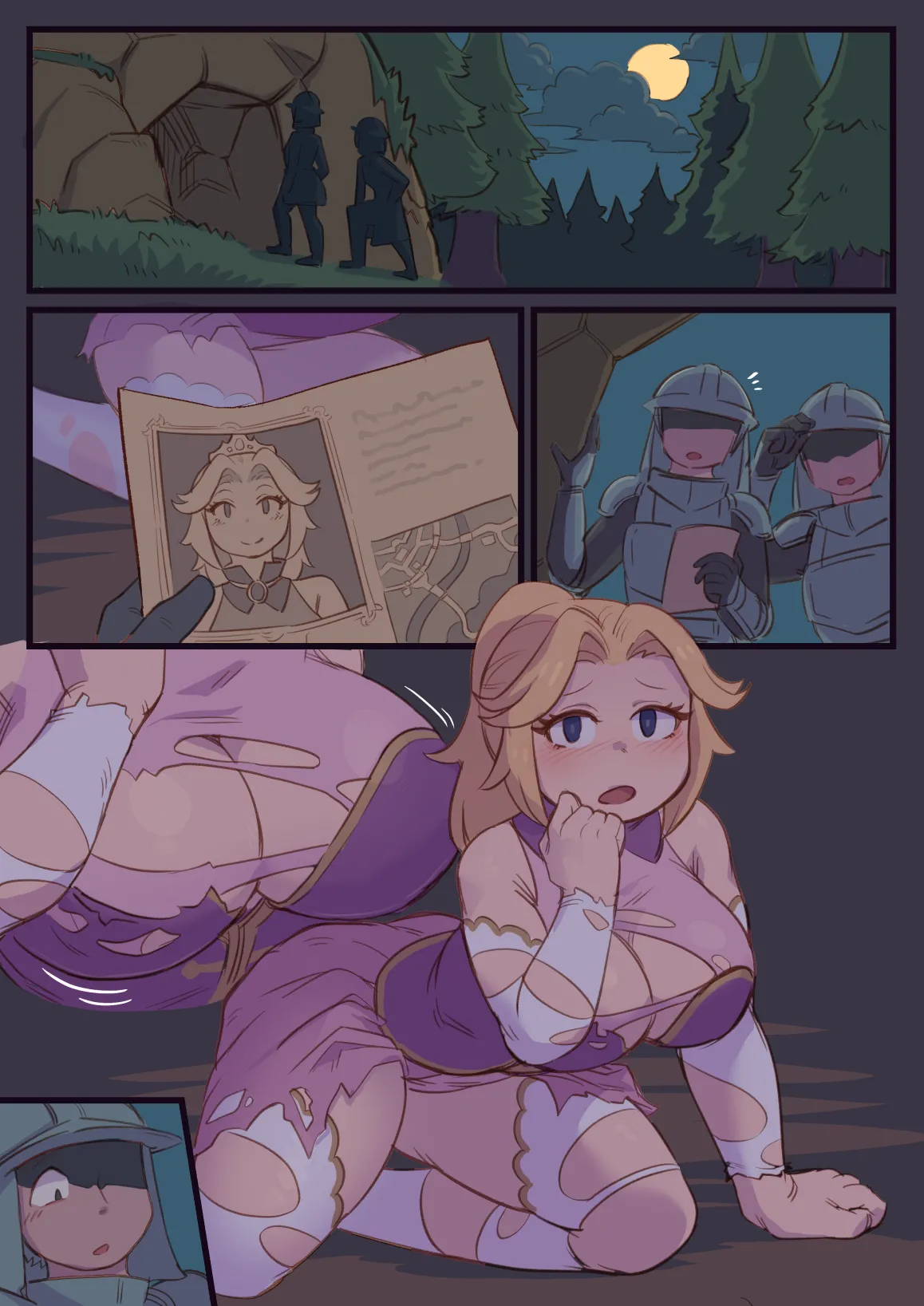 👸🐺 Princess => Werewolf TF page 2 full