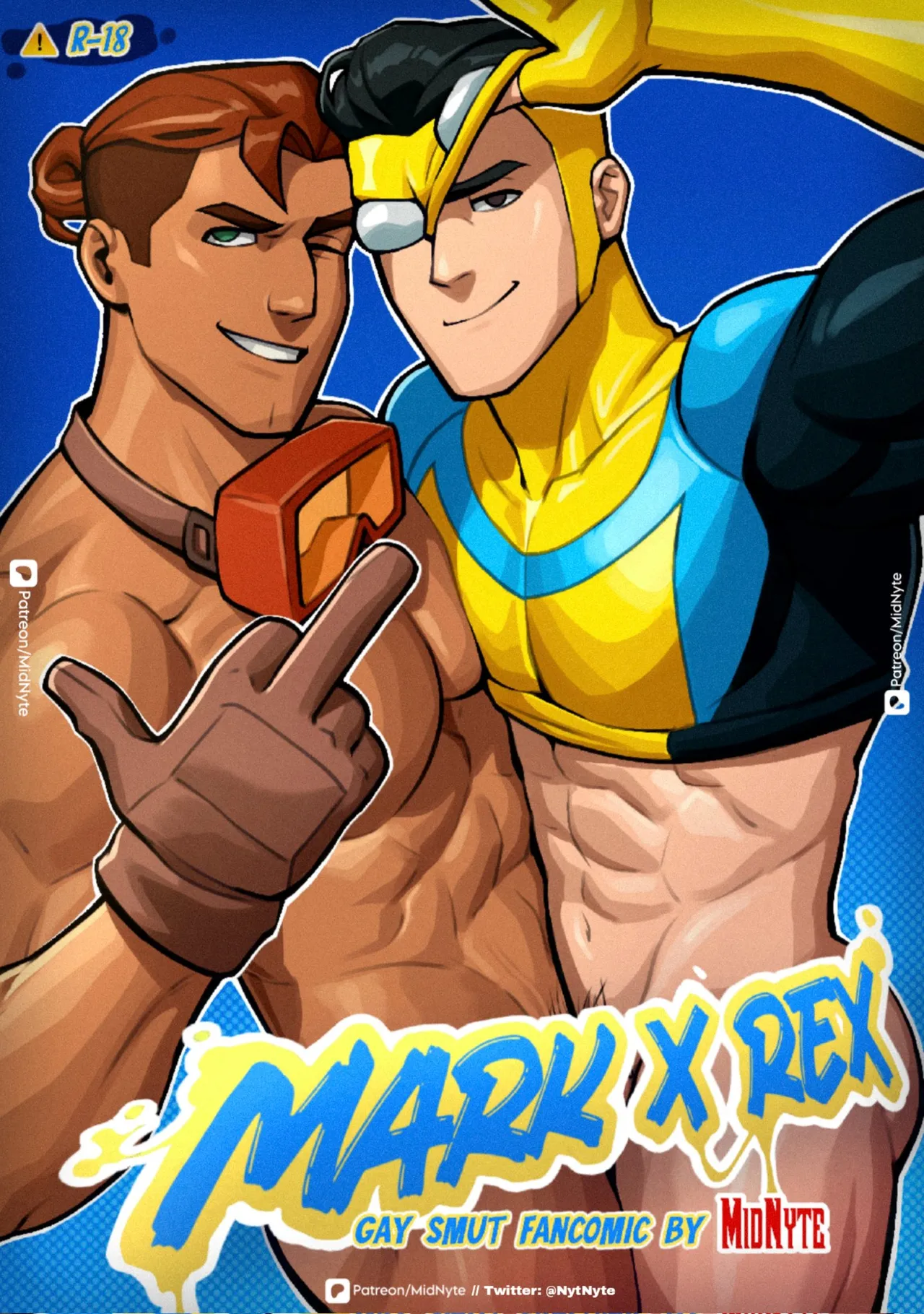 MIDNYTE INVINCIBLE COMIC | REX SPLODE×MARK page 1 full