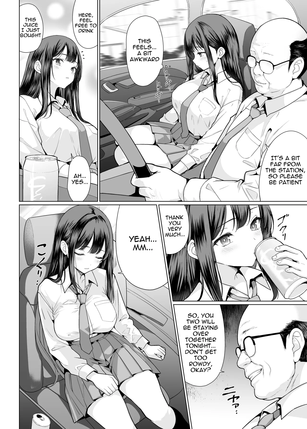Kichiku na Oji-san-tachi ni Hamerarete | Fucked by cruel old men page 8 full