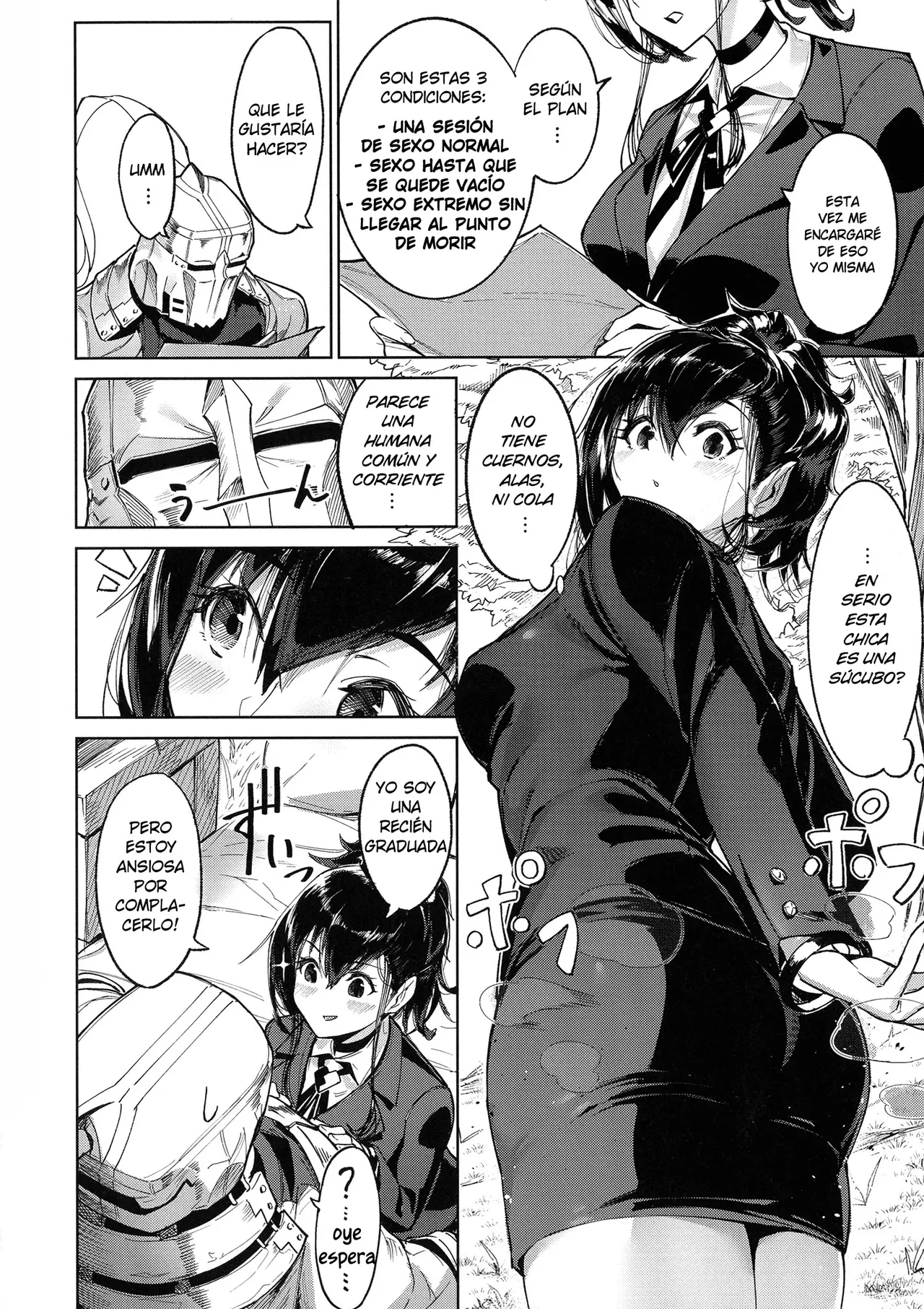 Sakyu Chare! | El reto de la Sucubo! page 10 full