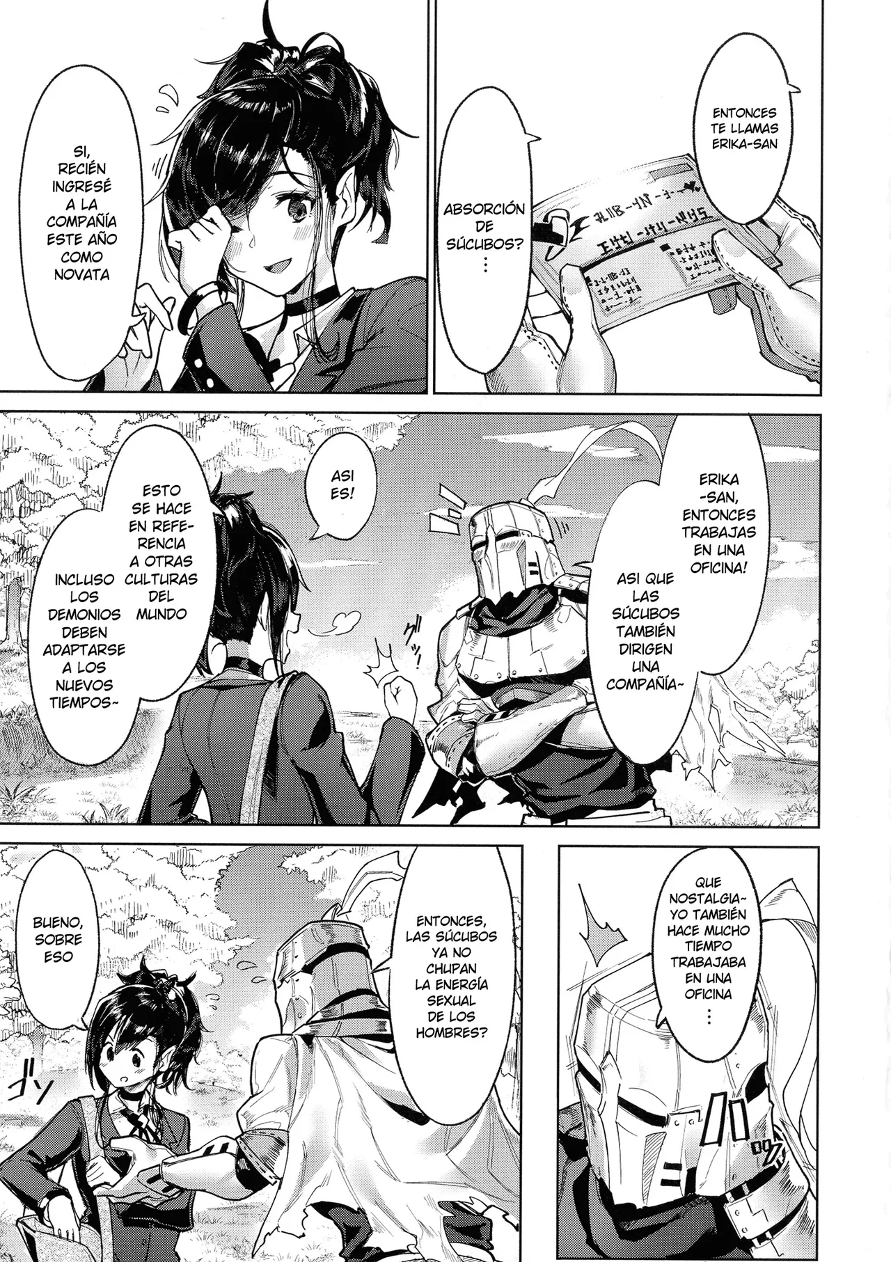 Sakyu Chare! | El reto de la Sucubo! page 9 full