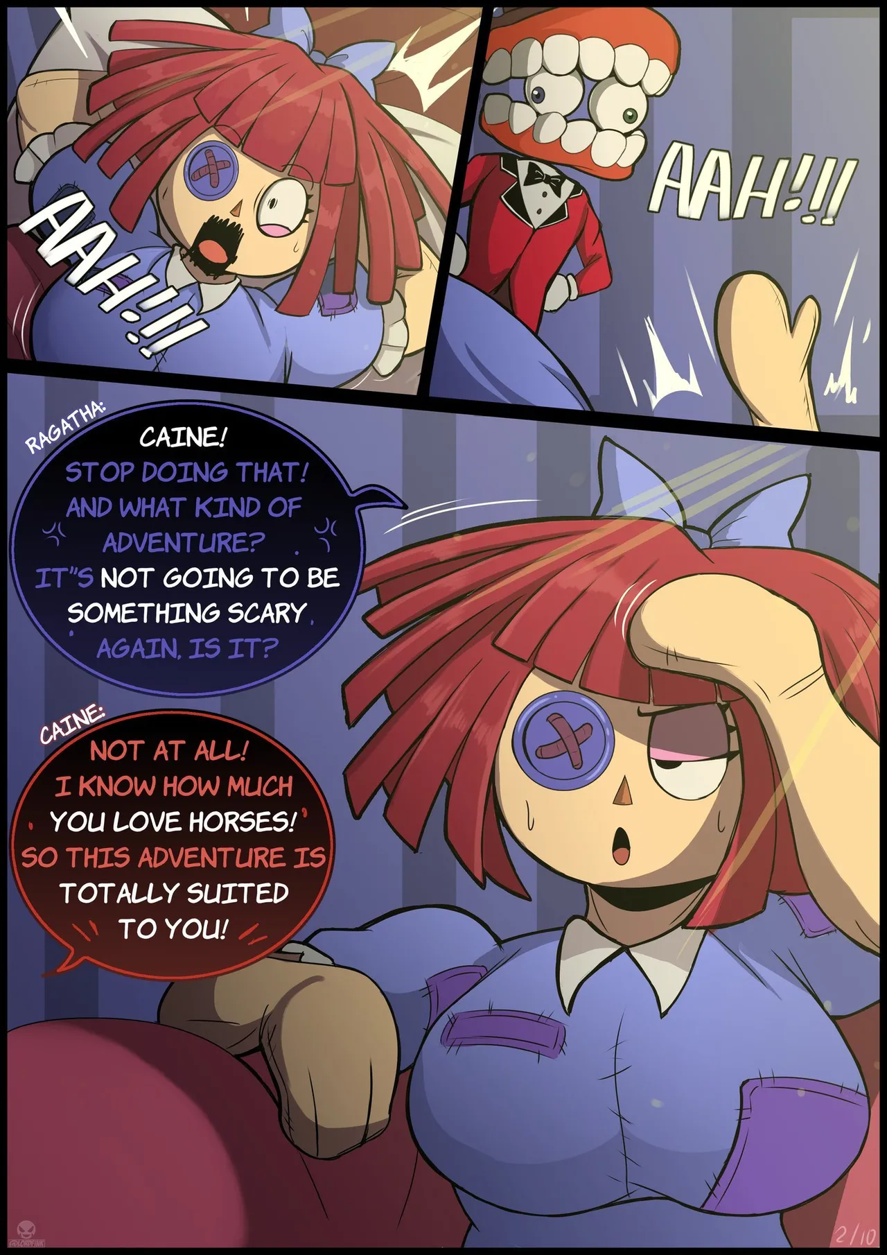 The Amazing Digital Circus EP69: Equine Adventures! page 2 full