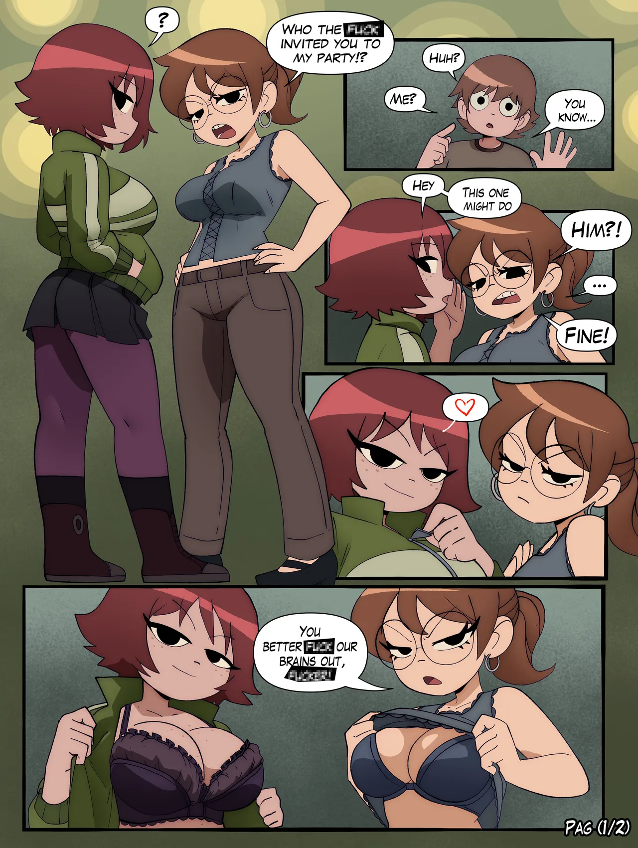 Artist -  Inker Comics page 1 full