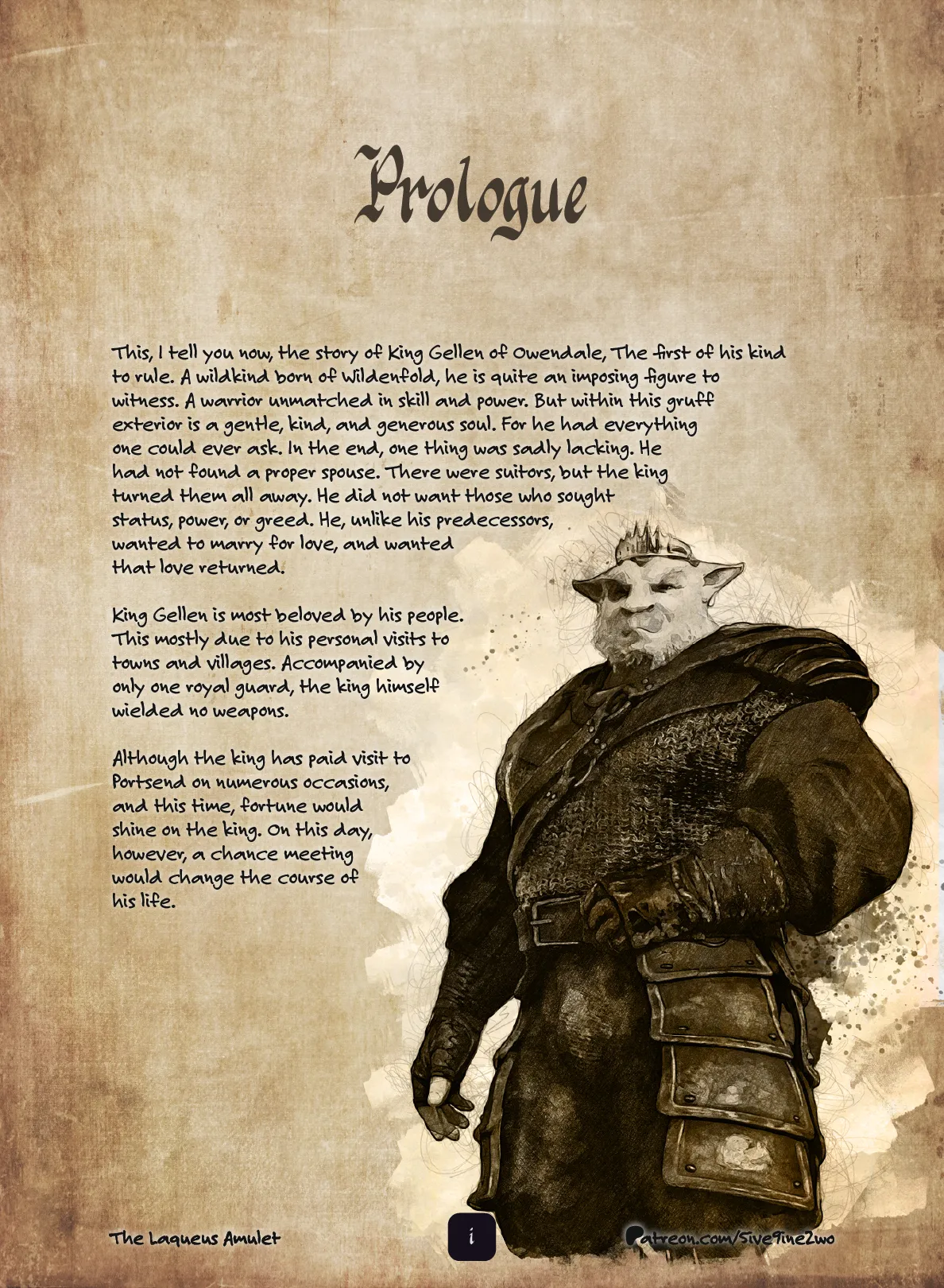 The Laqueus Amulet page 4 full