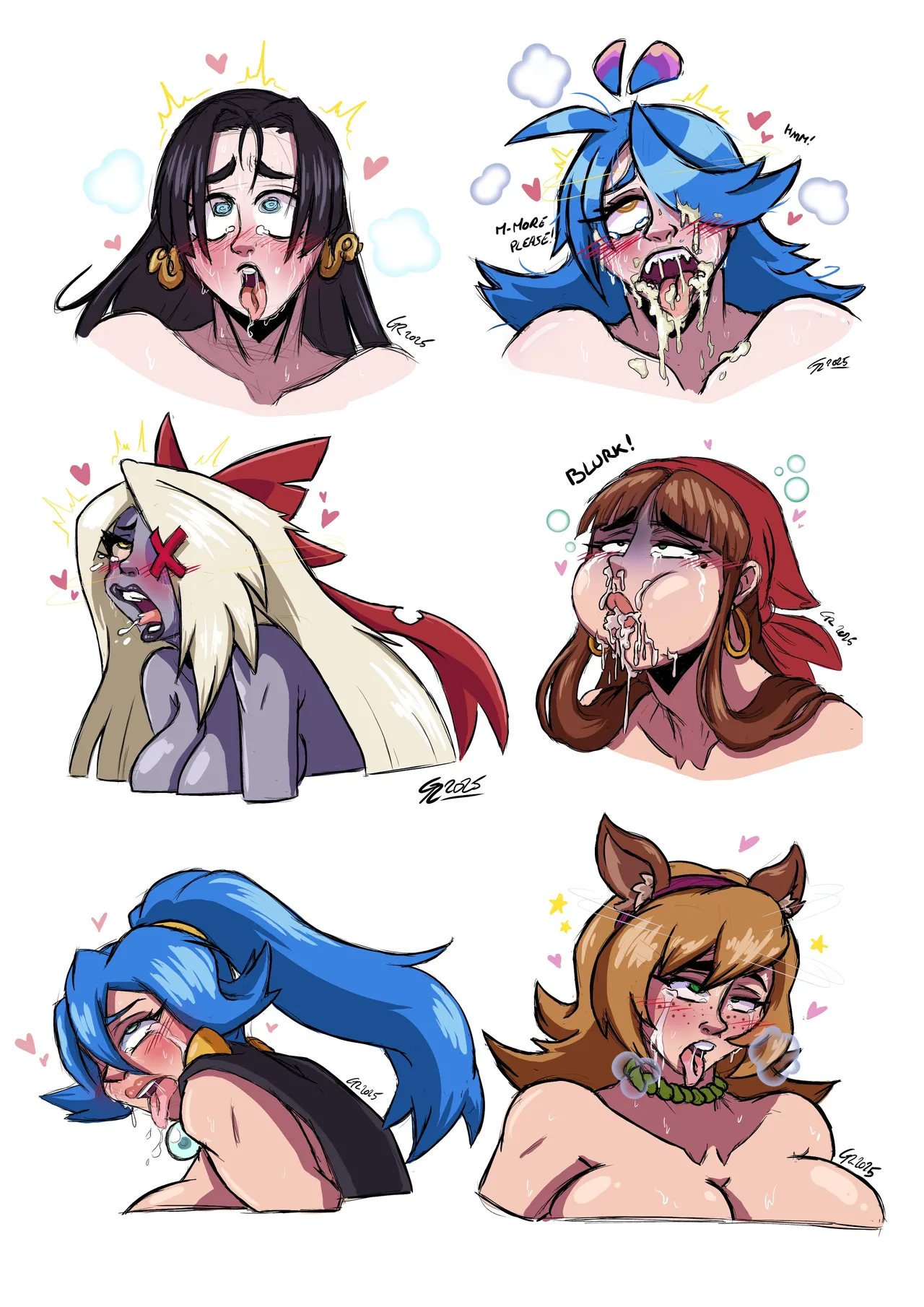 Ahegao Faces Série page 3 full