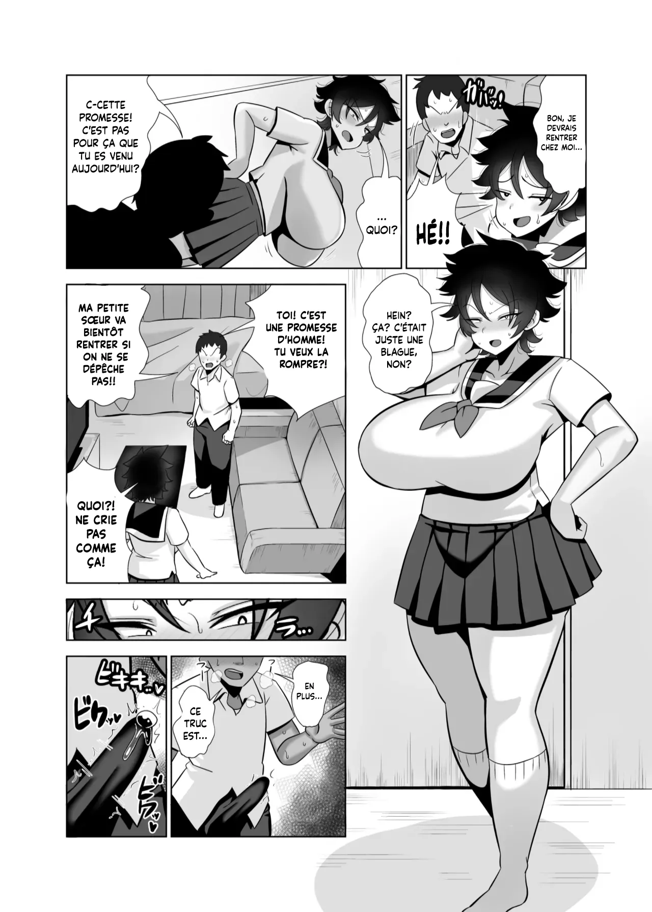 TS de Mesu ni Natta Ore wa Otoko Tomodachi to Dosukebe Koubi Suru | Je suis devenu une fille à cause du TS et j'ai baisé avec mon pote page 3 full