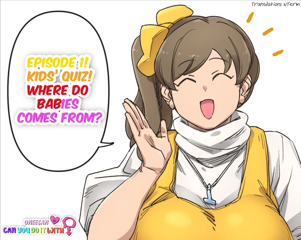 Sex Education Program "Can You Do It With Onee-San?" page 1 full