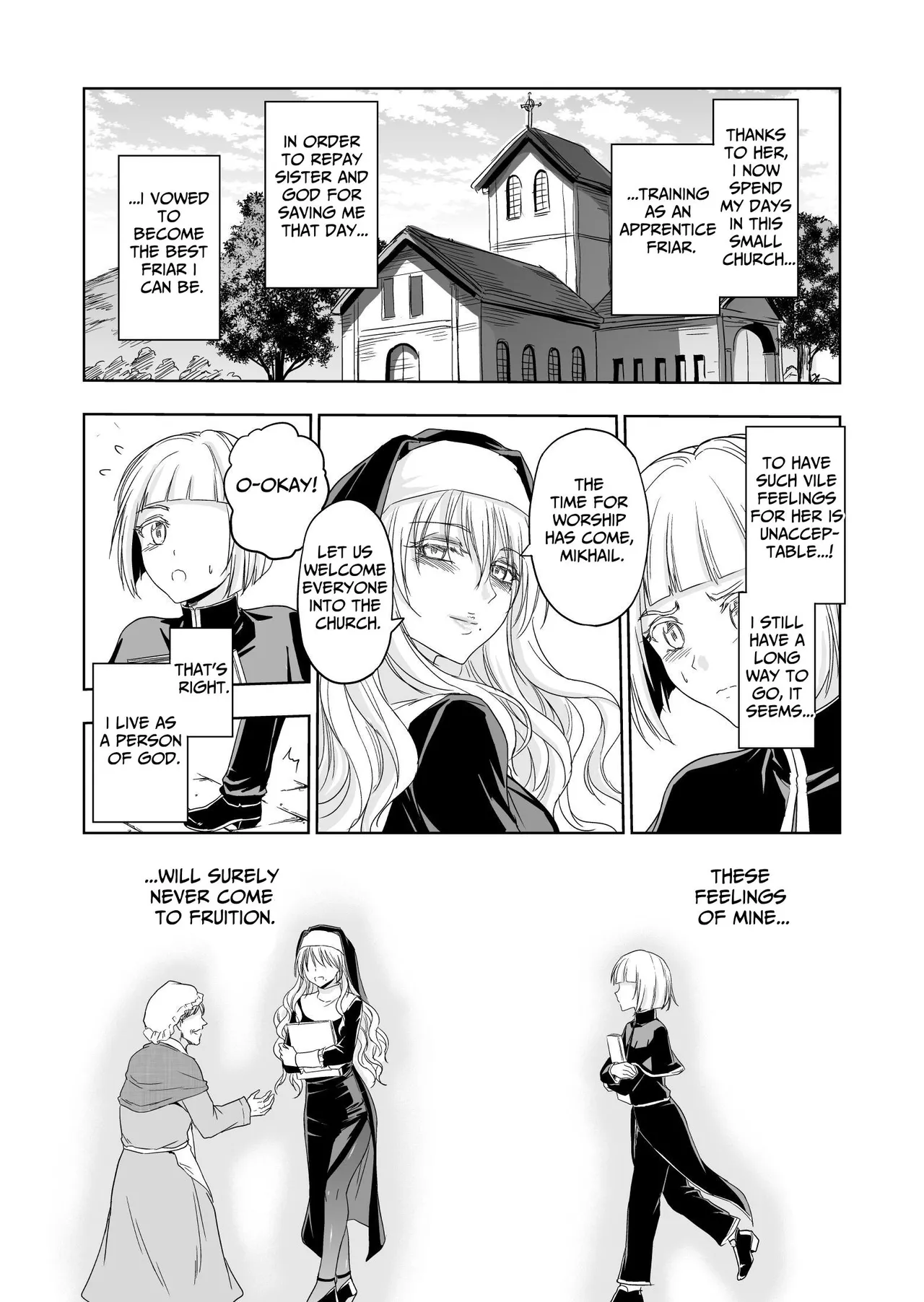 Shitsurakuen ~Haitoku ni Ochiru Seijo~ | Paradise Lost ~A Saint's Descent Into Immorality~ page 10 full