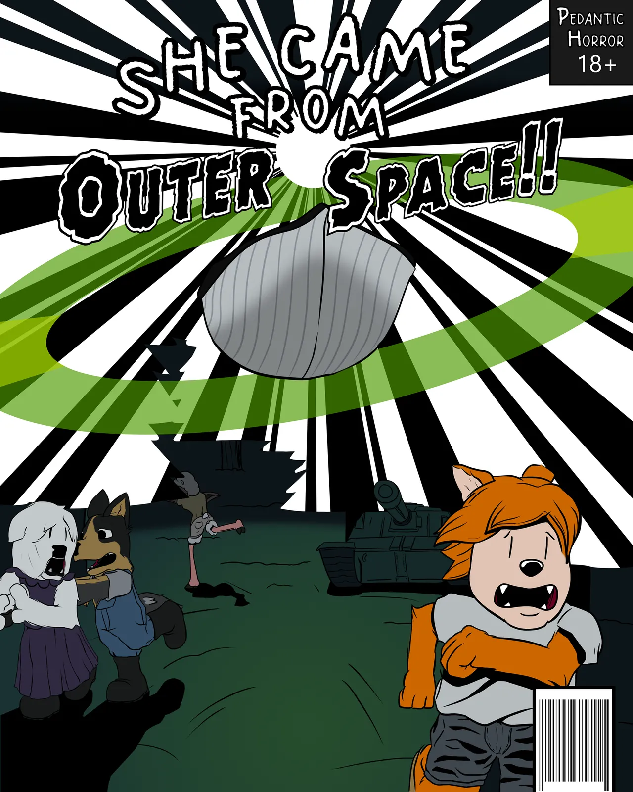 She Came From OUTER SPACE!!! CH. 1 page 1 full