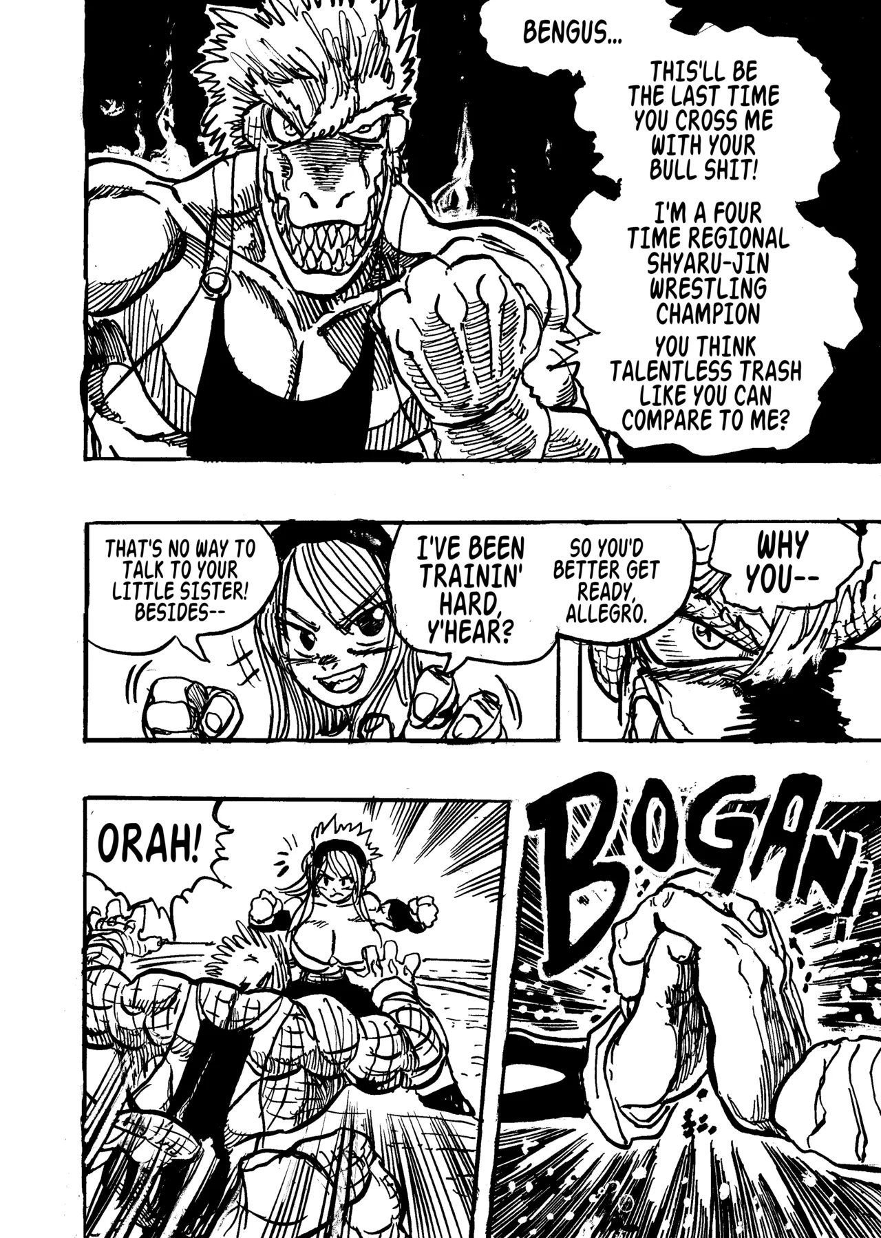Genkai Toppa Wrestling! page 4 full