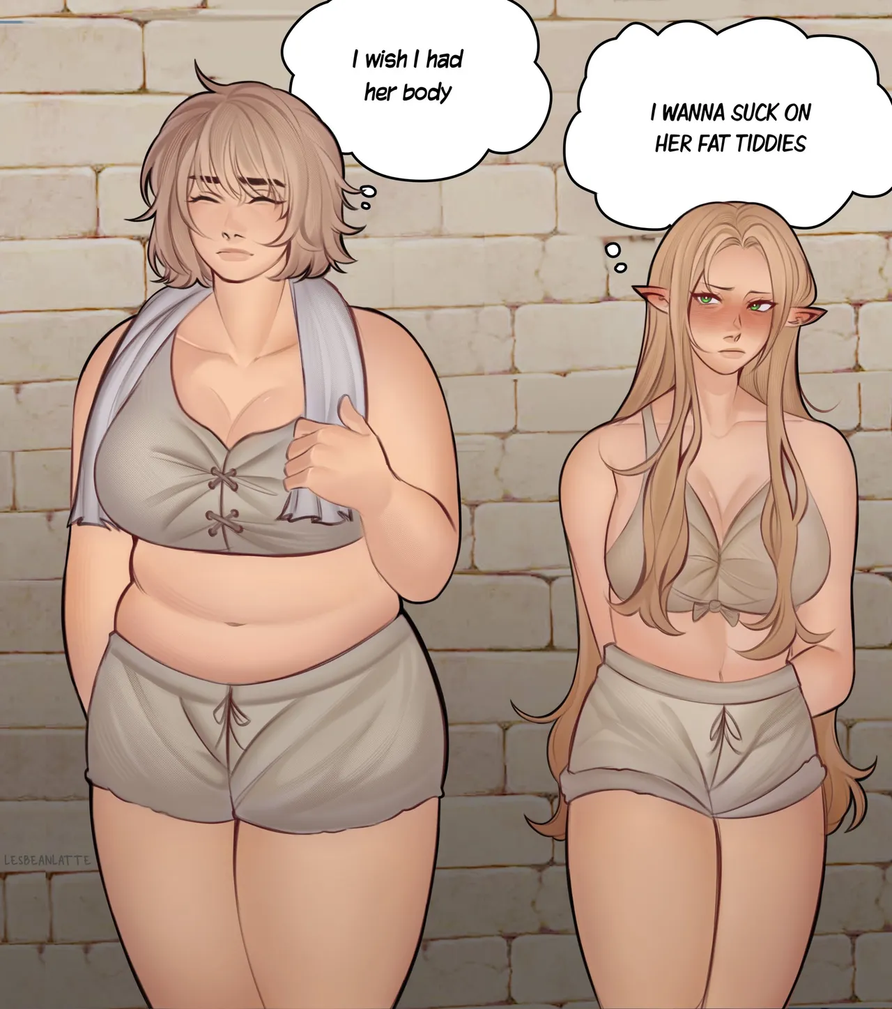 I wanna suck on her fat tiddies page 1 full