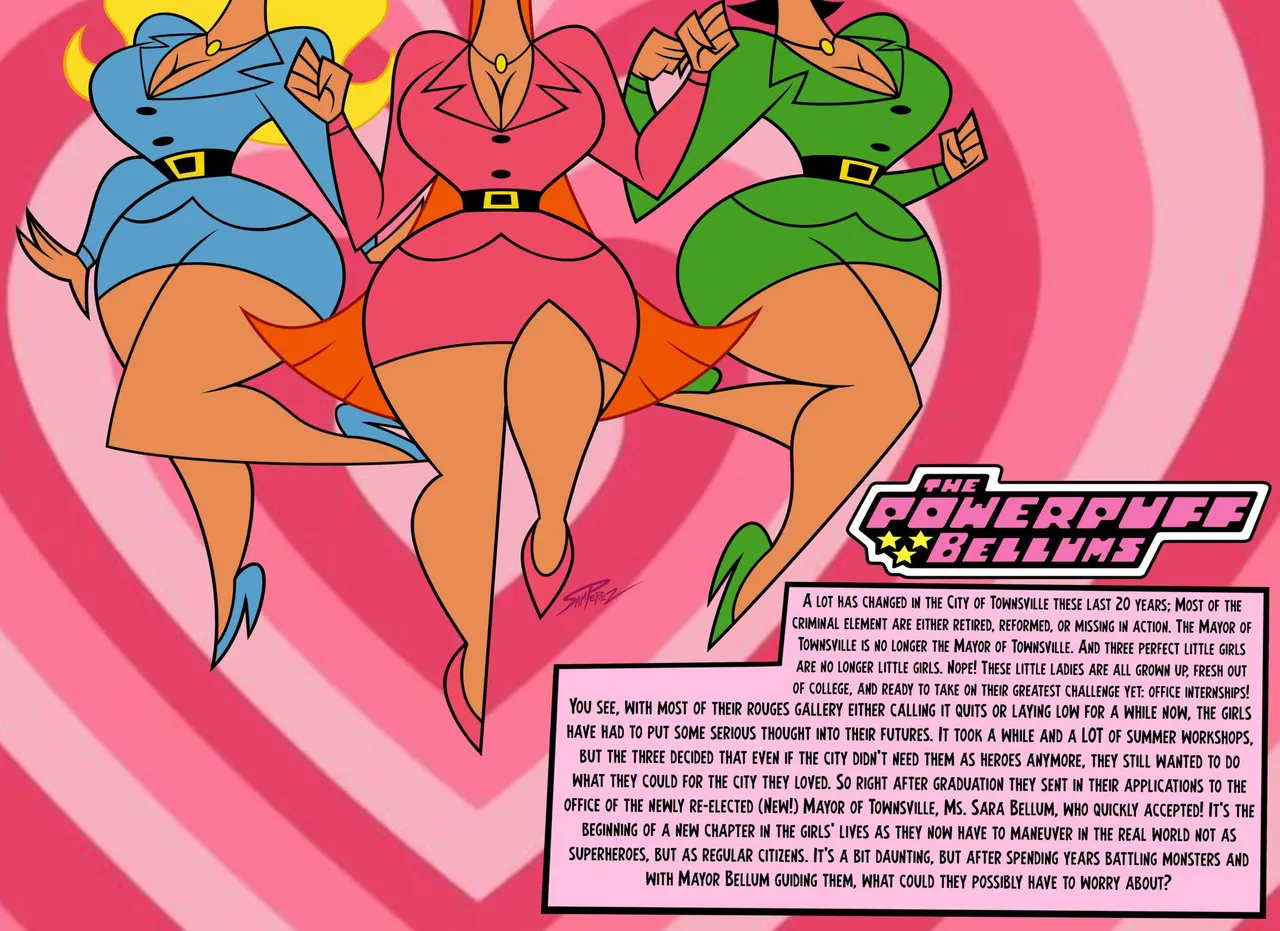 The Powerpuff Belles page 1 full