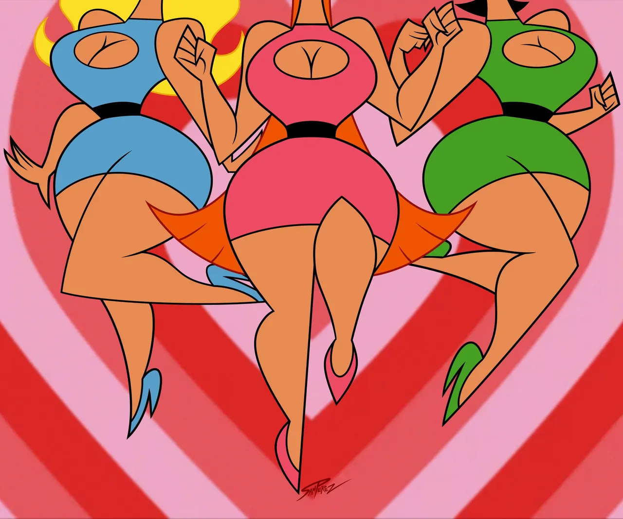 The Powerpuff Belles page 3 full