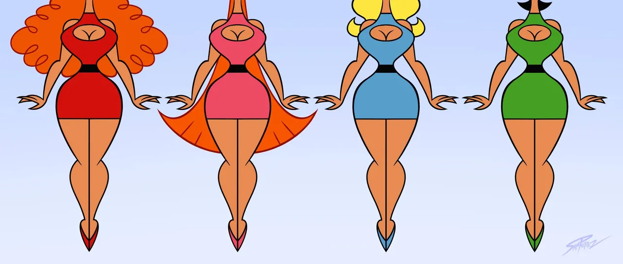 The Powerpuff Belles page 4 full