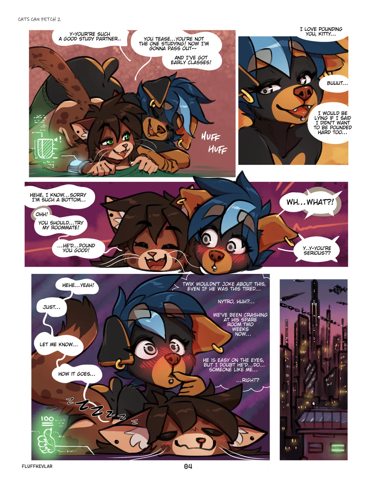 Cats Can Fetch 2: Try my Roommate! page 5 full