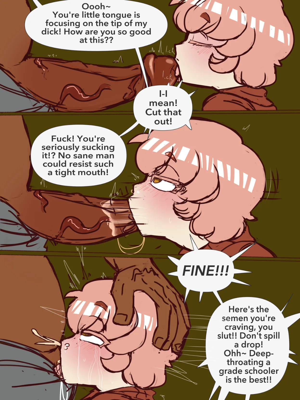 Graham leaving school during lunch break page 4 full