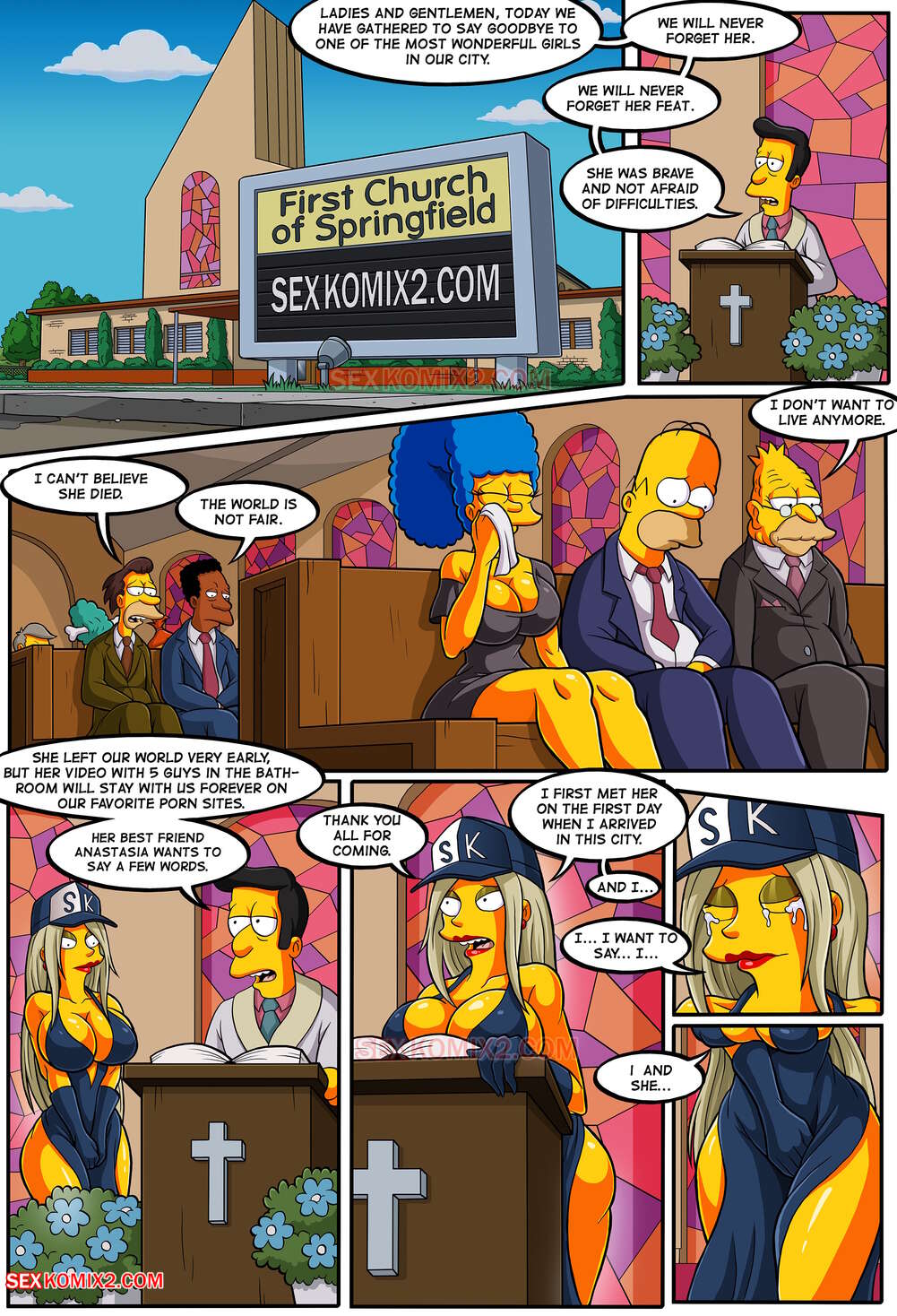 Adventures of Anastasia. Who stole the panties. by sexkomix2.com page 2 full