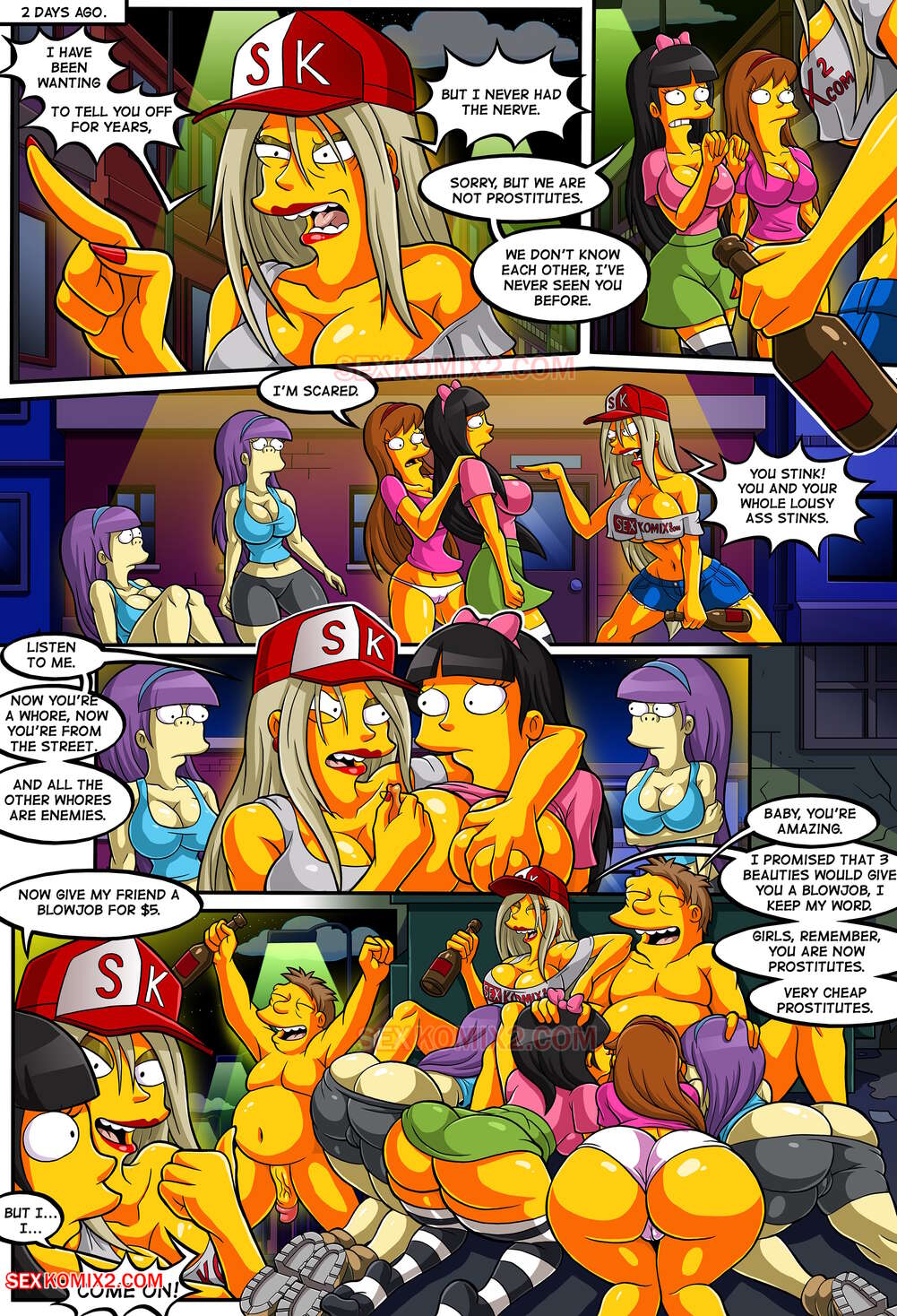 Adventures of Anastasia. Who stole the panties. by sexkomix2.com page 5 full