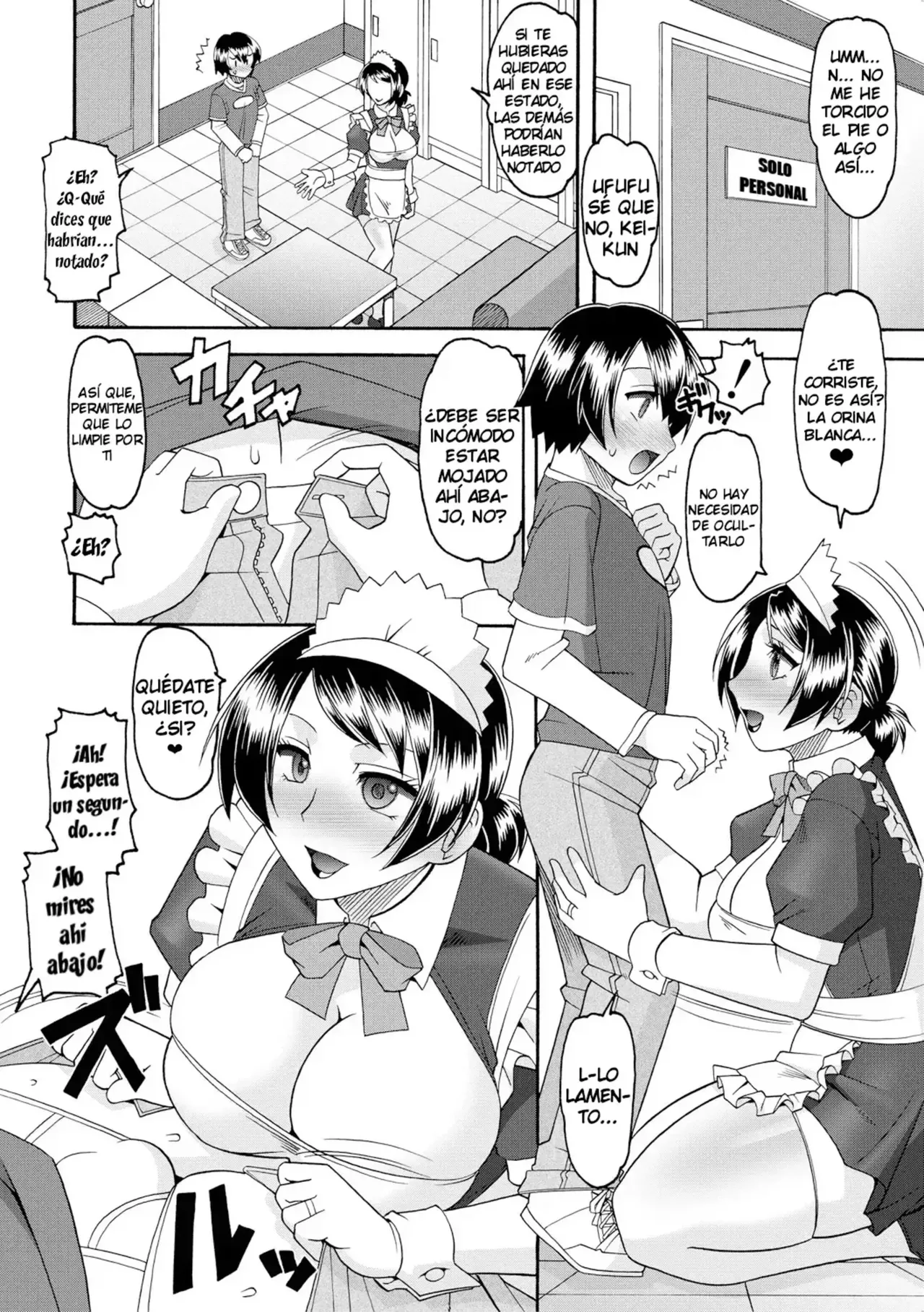 Maid OVER 30 Ch. 1-2｜Sirvienta Mayor de 30 Cap. 1-2 page 9 full