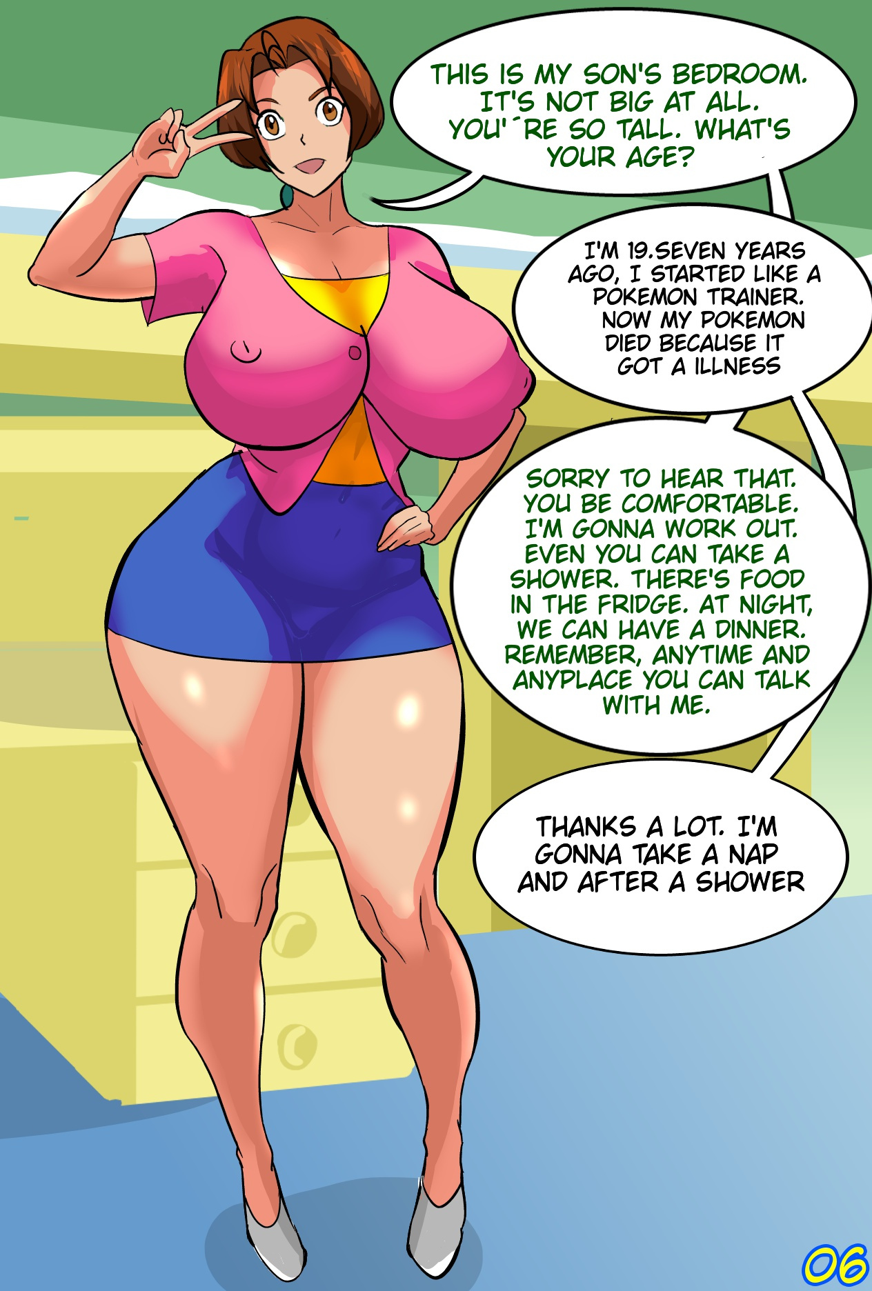 Delia's New Guest page 10 full