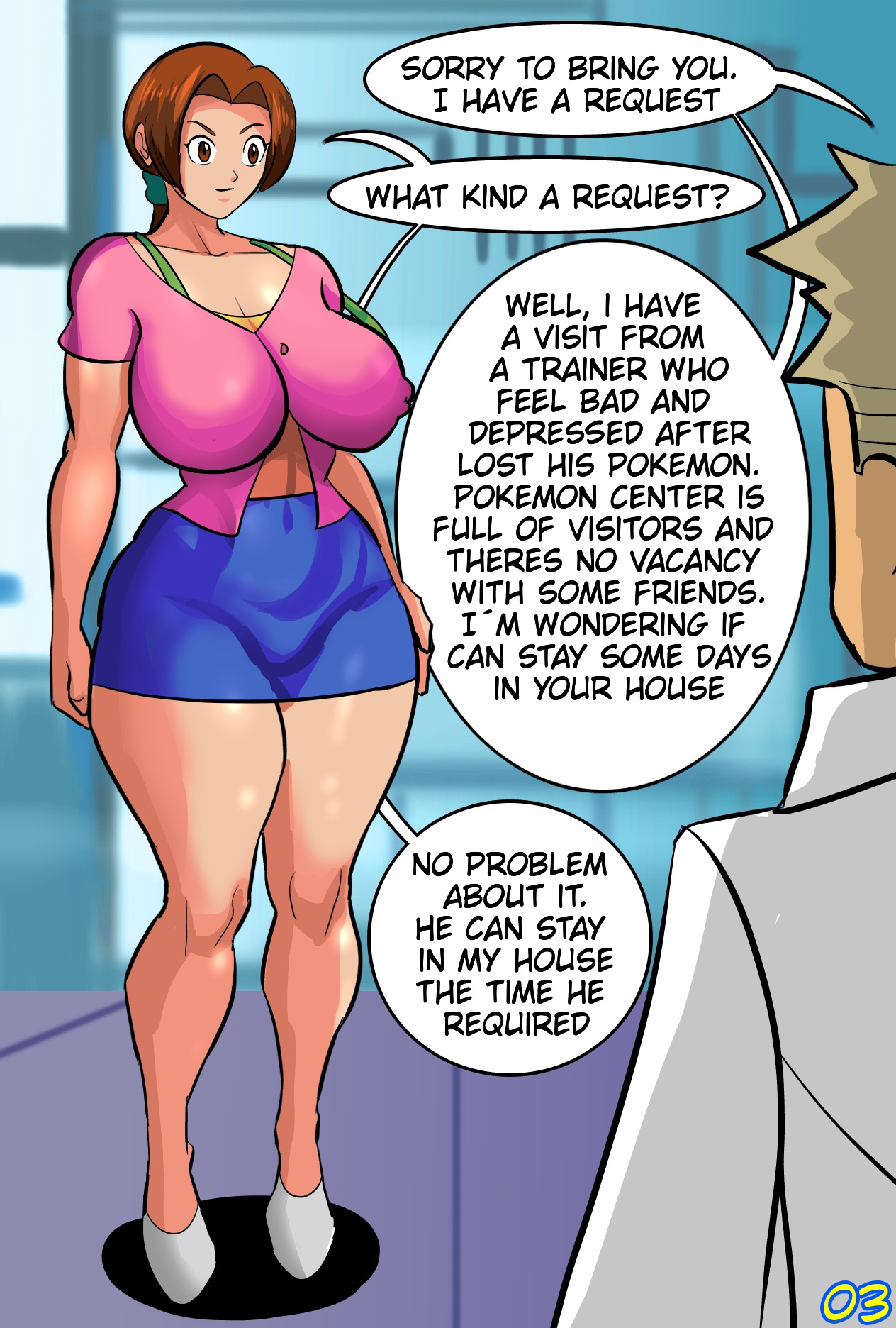 Delia's New Guest page 7 full