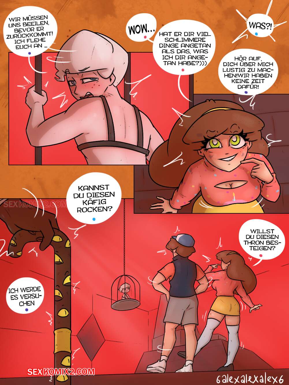 Gravity Falls. Seltsammageddon. 6alexalexalex6. sexkomix2.com page 4 full