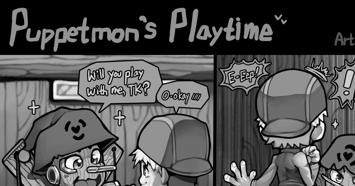 Puppetmon's Playtime page 1 full