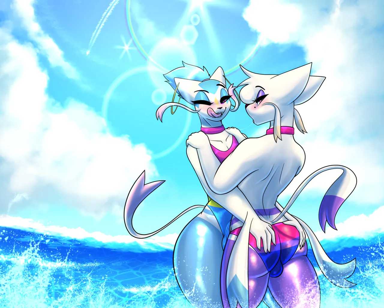 Hot & Wet: A Summer Swimsuit Pack page 1 full
