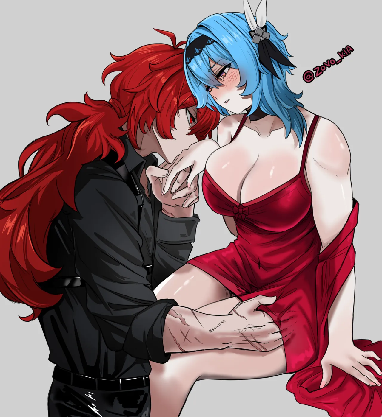 Eula x Diluc page 4 full