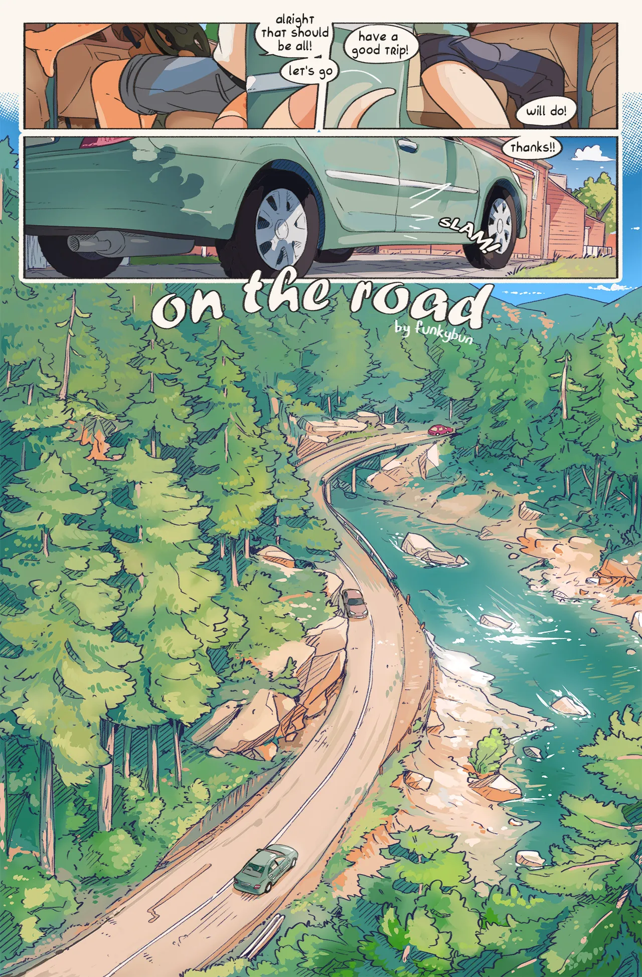 On The Road page 1 full