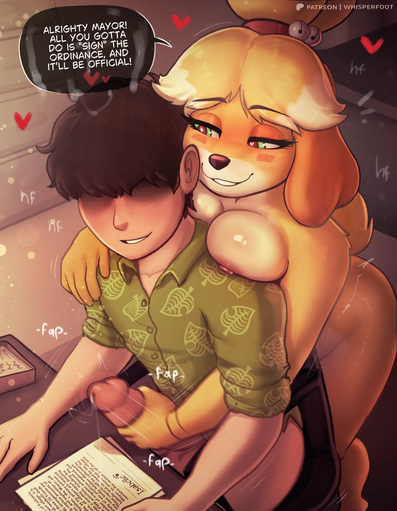 Whisperfoot -  IsaSex with Nookie🐶🌭💦 2025 Part 1-6 page 1 full