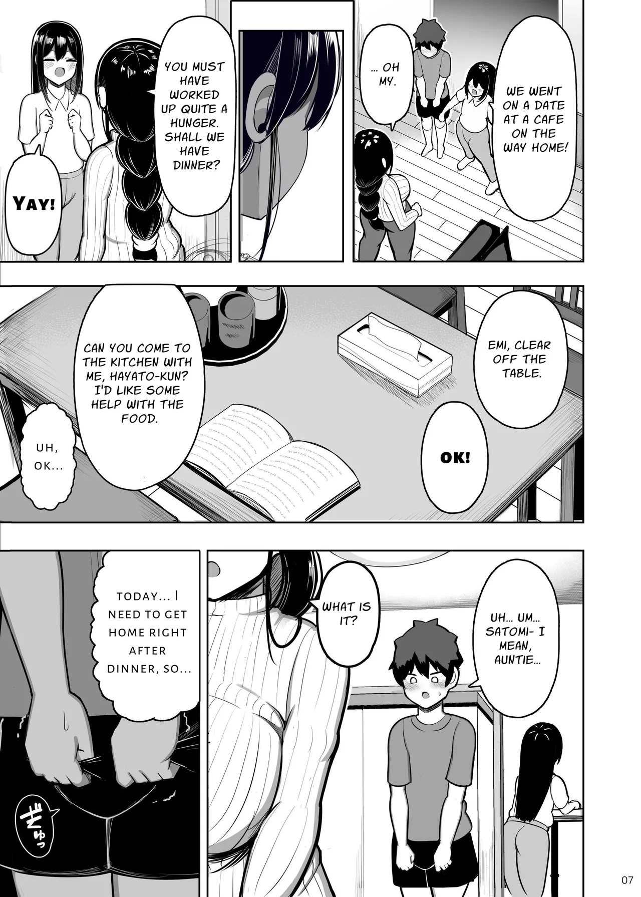 Ara Ara Mama to Musume no Kareshi | Ara Ara Mama and Her Daughter's Boyfriend page 7 full