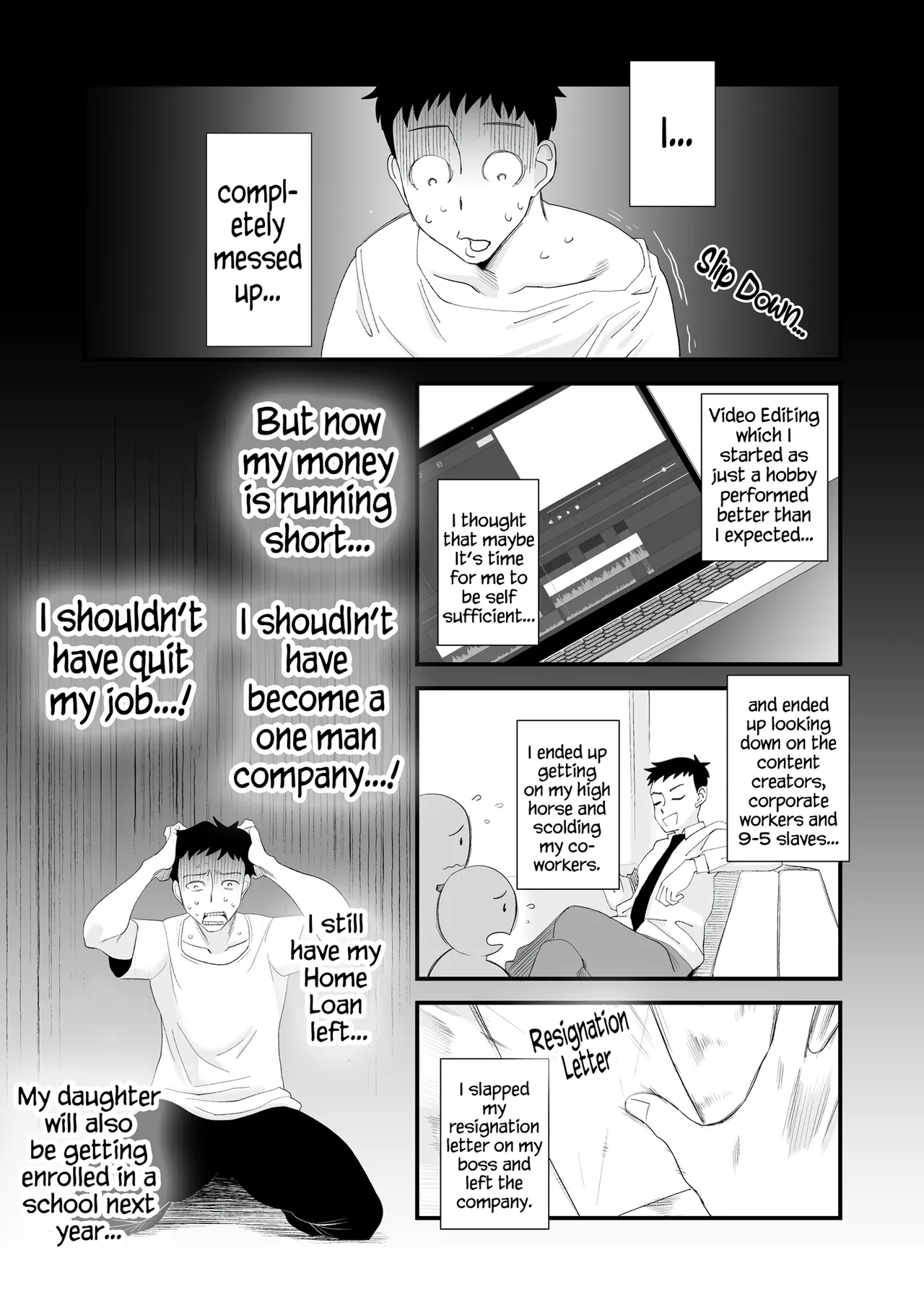 Tsuma ni Mosaic ~Aisuru Tsuma no NTR Douga ni Mosaic Shori Saserareru Ore~ page 2 full