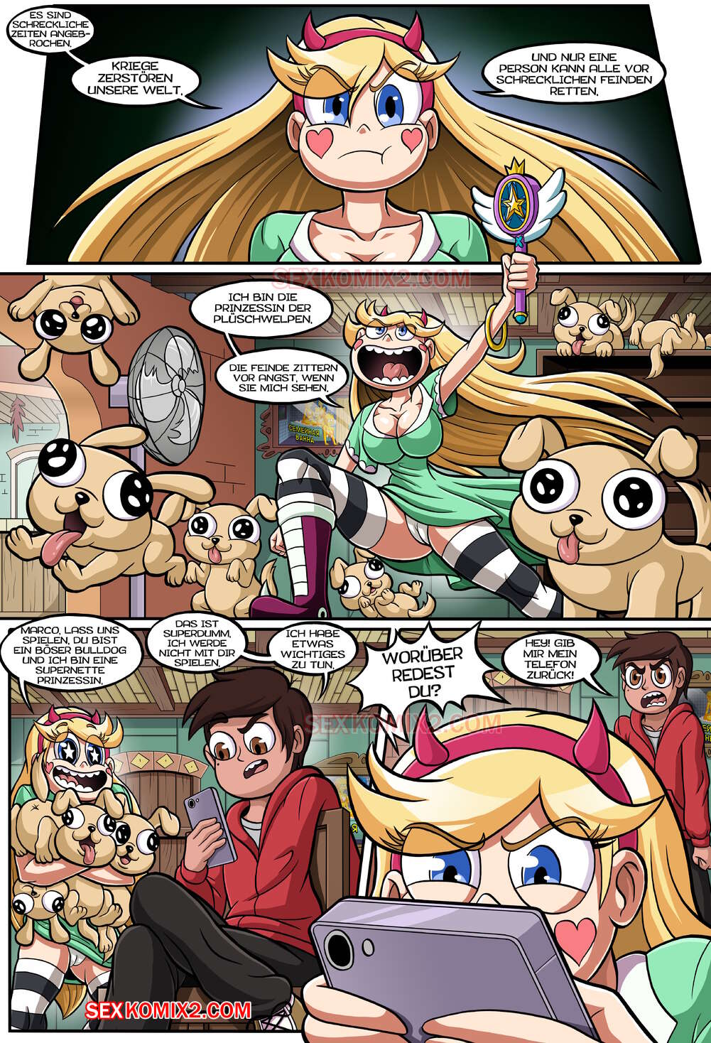 Star vs. Star und wundervoller Sex. von sexkomix2.com. page 2 full
