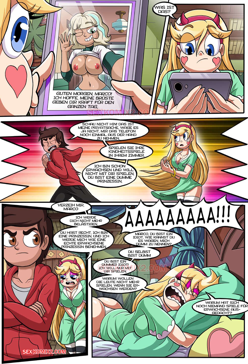 Star vs. Star und wundervoller Sex. von sexkomix2.com. page 3 full