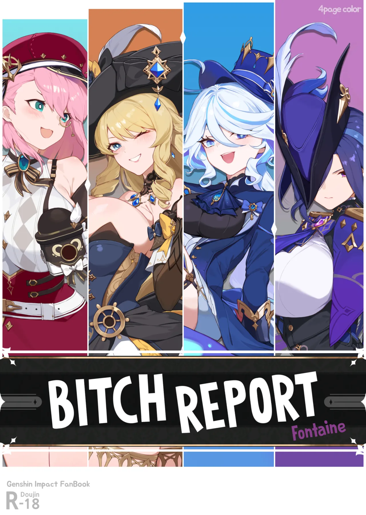 Mesu Repoto Fontenu | Bitch Report: Fontaine page 1 full